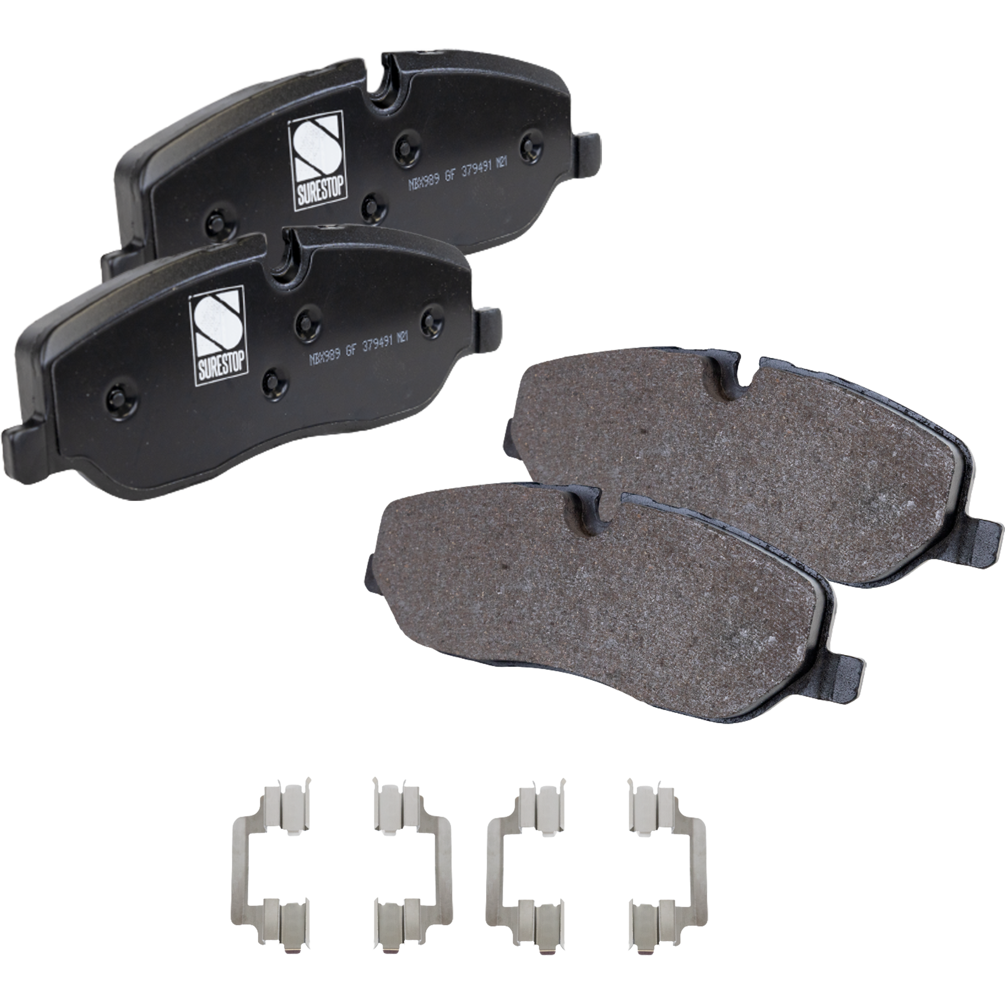 AM LR3-05-09 RANGE ROVER RANGE ROVER SPORT 06-09 FRONT BRAKE PAD SET 2 Wheel Set SKU STPSSCP1098 OEM LR019618 SFP500010