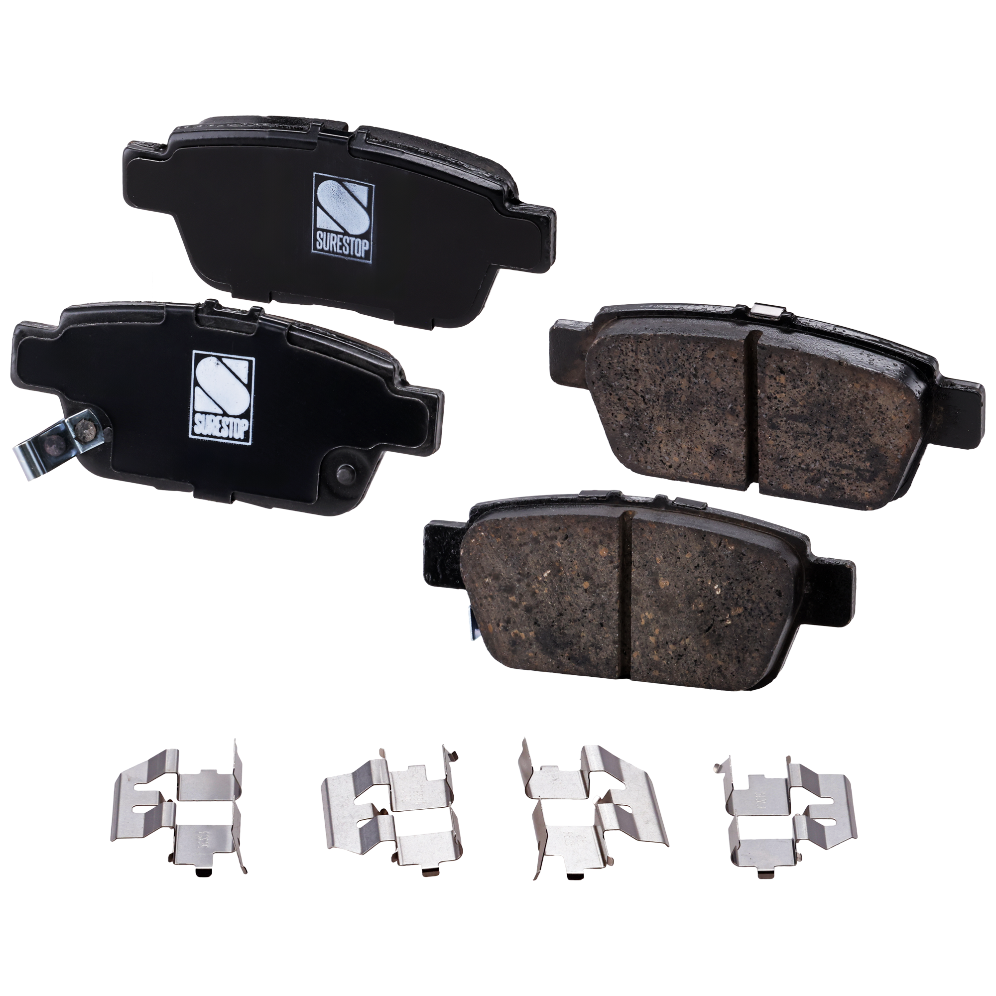 AM RIDGELINE 06-14 TL 09-14 REAR BRAKE PAD SET 2 Wheel Set SKU STPSSCP1103 OEM 43022SJCA00-43022SJCA50-43022T