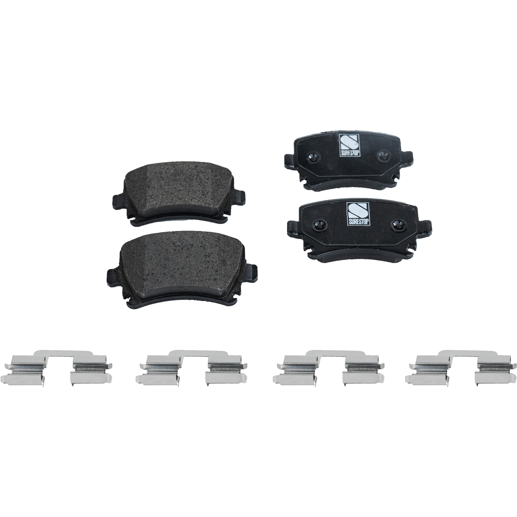 AM A4-05-09 TIGUAN 09-11 REAR BRAKE PAD SET 2 Wheel Set TIGUAN LIMITED 17-18 SKU STPSSCP1108 OEM 1K0698451B 1K0698451D 1K069845