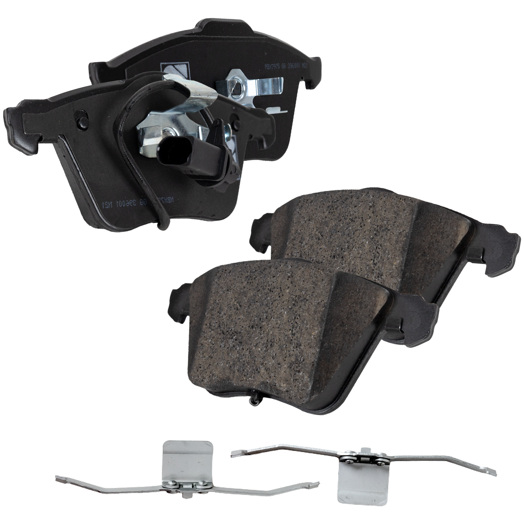 AM S3-08-12 TT QUATTRO 08-09 GOLF R 12-13 FRONT BRAKE PAD SET 2 Wheel Set SKU STPSSCP1111 OEM 4F0698151D 4F0698151K 8E069815