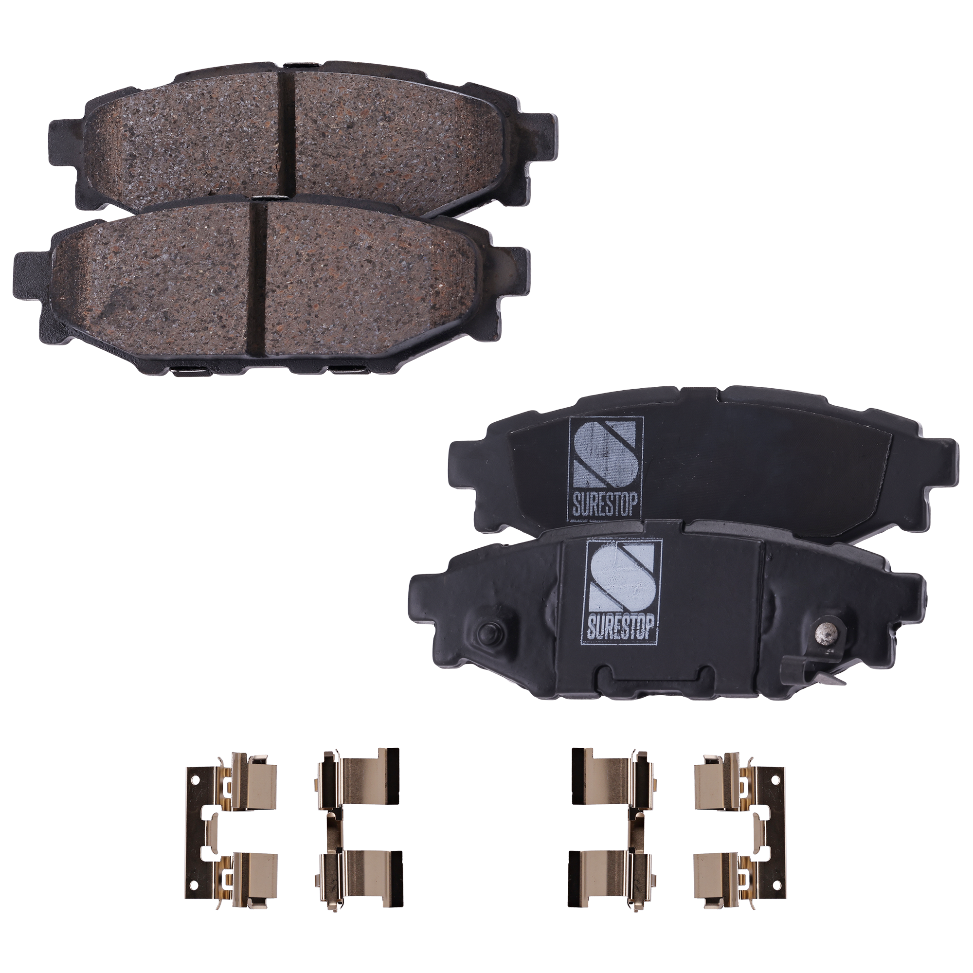 AM LEGACY 05-14 IMPREZA 08-21 REAR BRAKE PAD SET 2 Wheel Set SKU STPSSCP1114 OEM 26696AG000-26696AG010-26696AG0