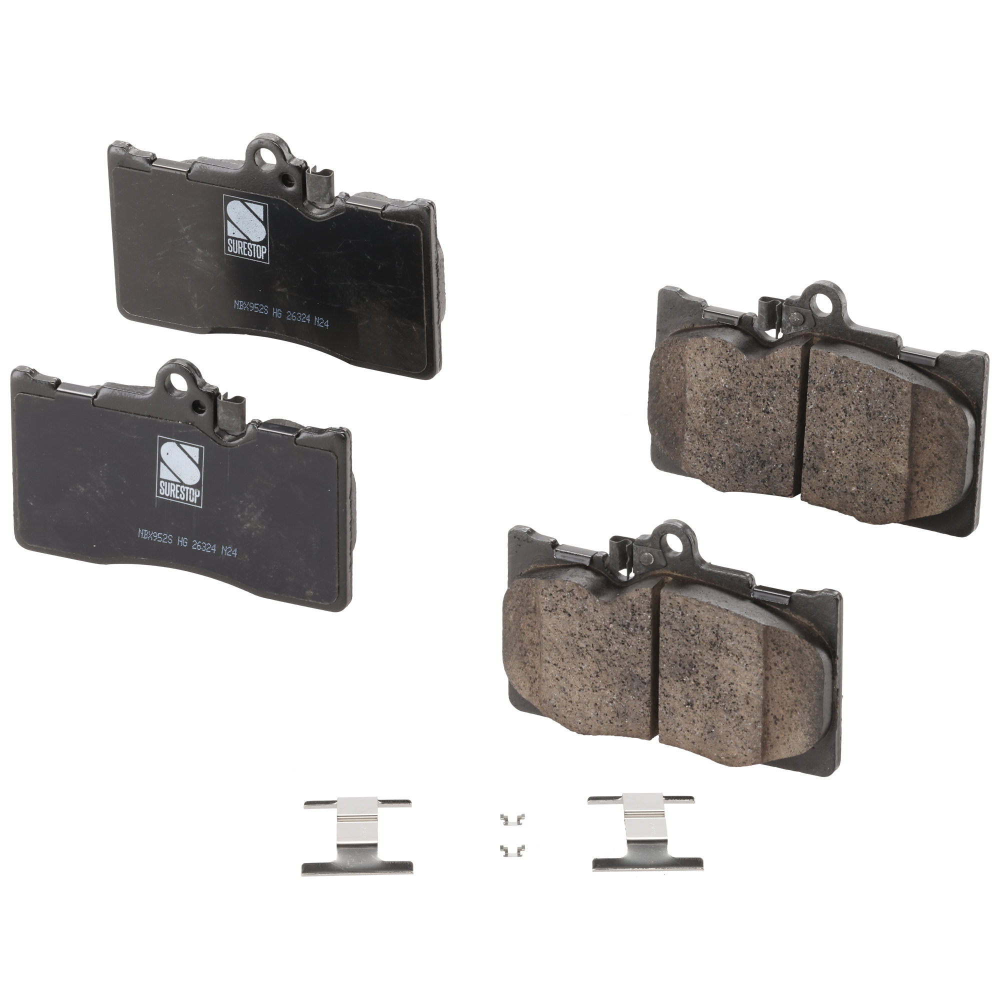 AM IS350-06-21 GS350-07-20 FRONT BRAKE PAD SET 2 Wheel Set SKU STPSSCP1118 OEM 0446530400-0446530410-04465305
