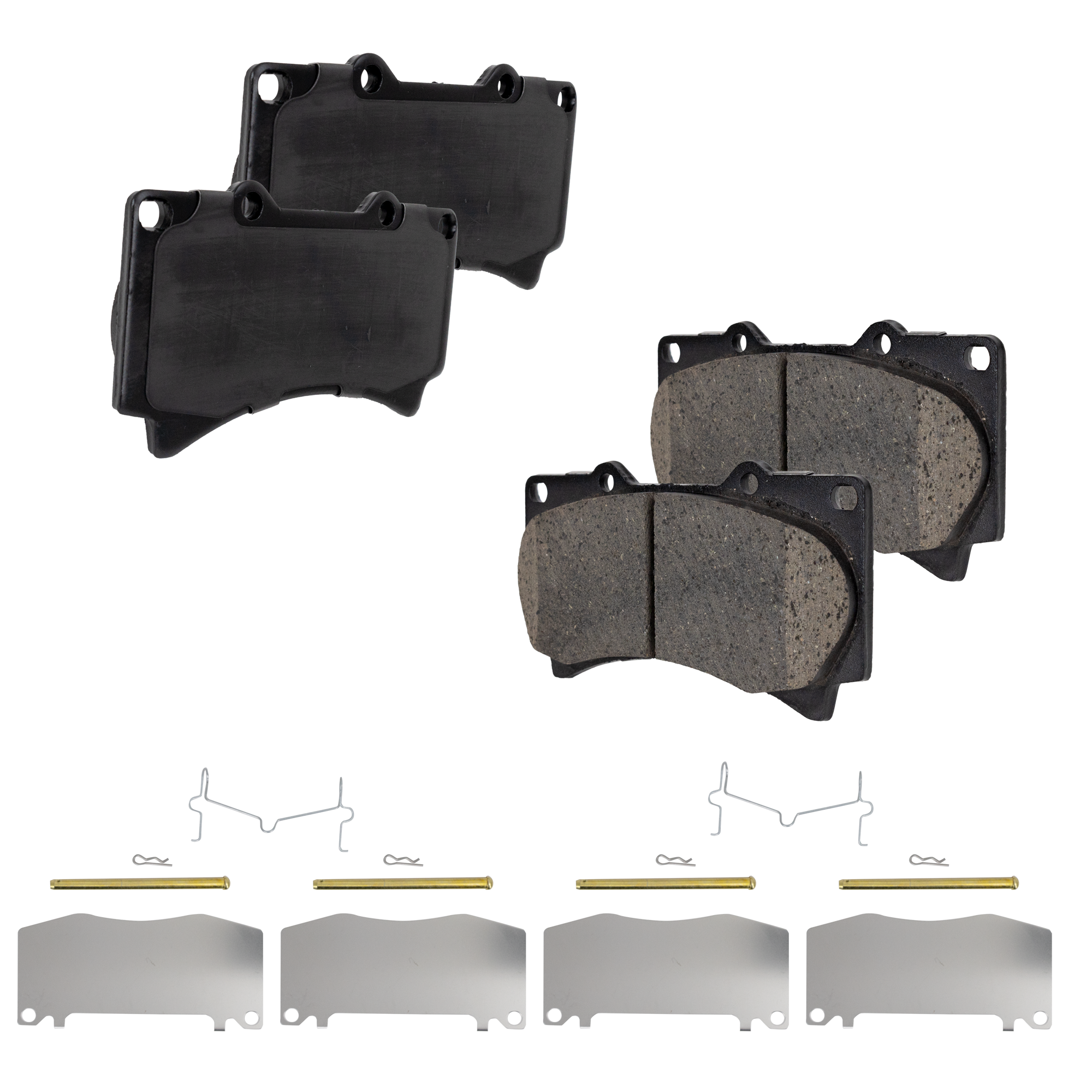 AM H3-06-10 H3T 09-10 FRONT BRAKE PAD SET 2 Wheel Set SKU STPSSCP1119 OEM 15240794