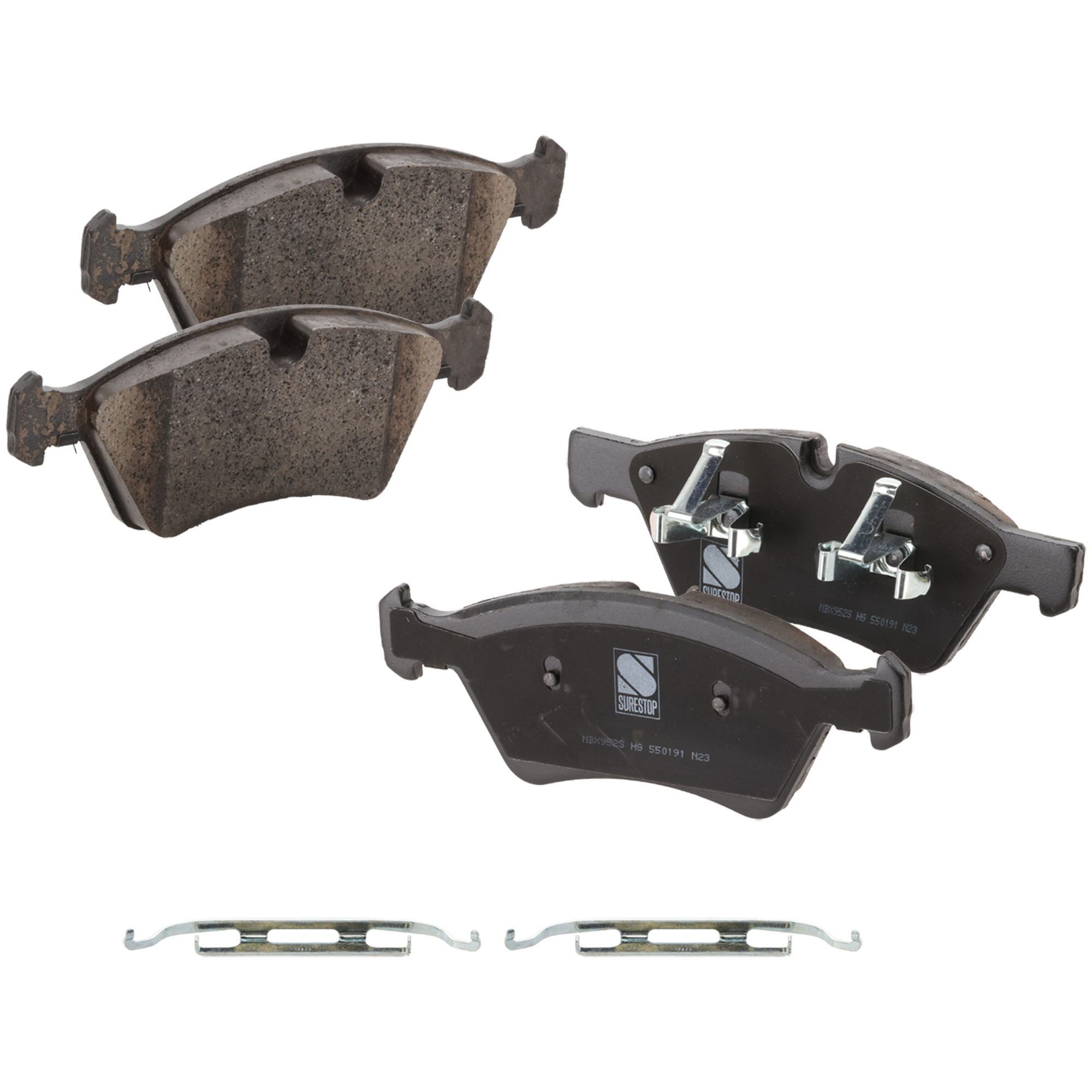 AM G55 AMG 05-11 GL550-08-12 FRONT BRAKE PAD SET 2 Wheel Set SKU STPSSCP1123 OEM 0044204020-1644200820-16442018