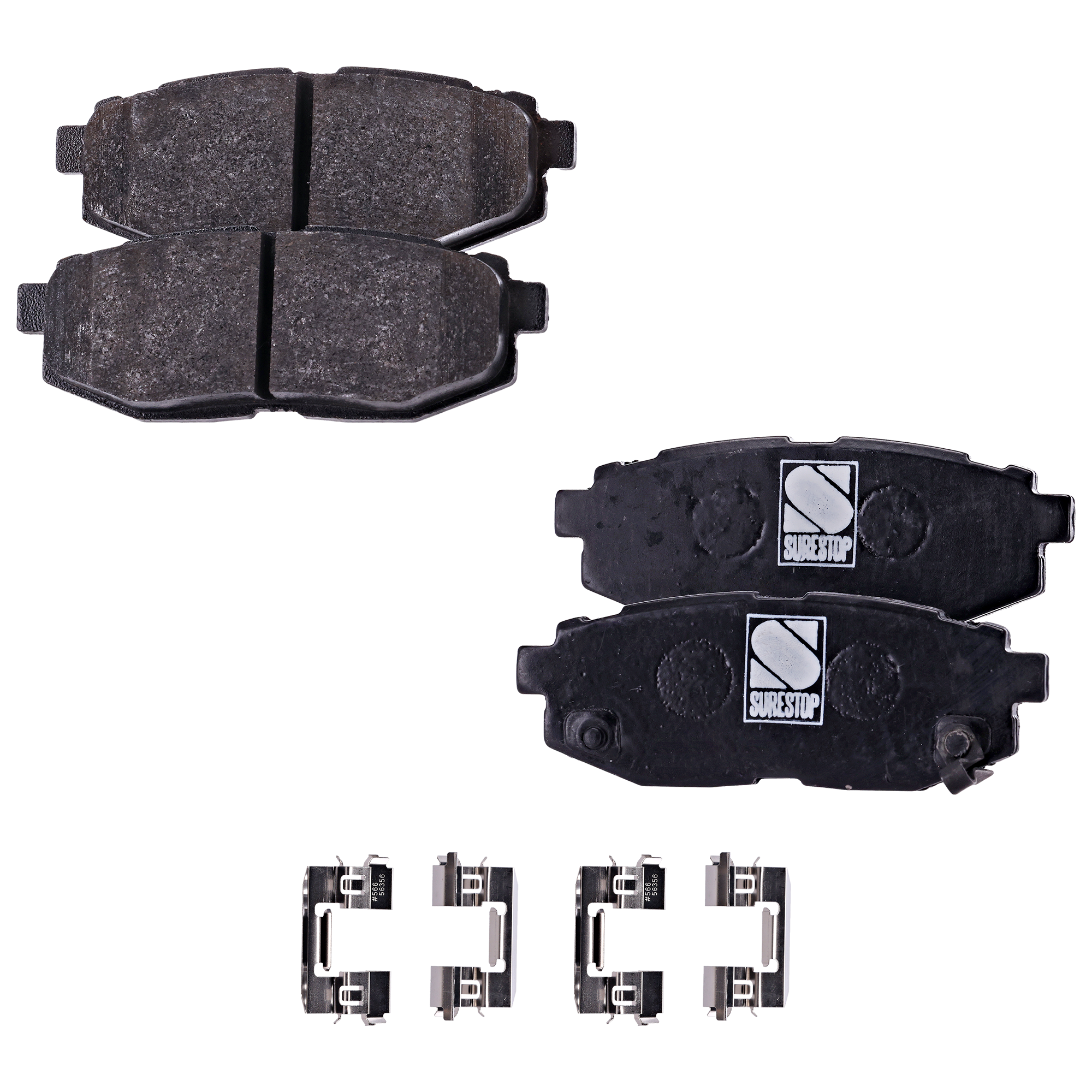 AM TOYOTA 86-17-20 FR S 13-16 REAR BRAKE PAD SET 2 Wheel Set SKU STPSSCP1124 OEM 26696CA000-26696SG000-26696XA0
