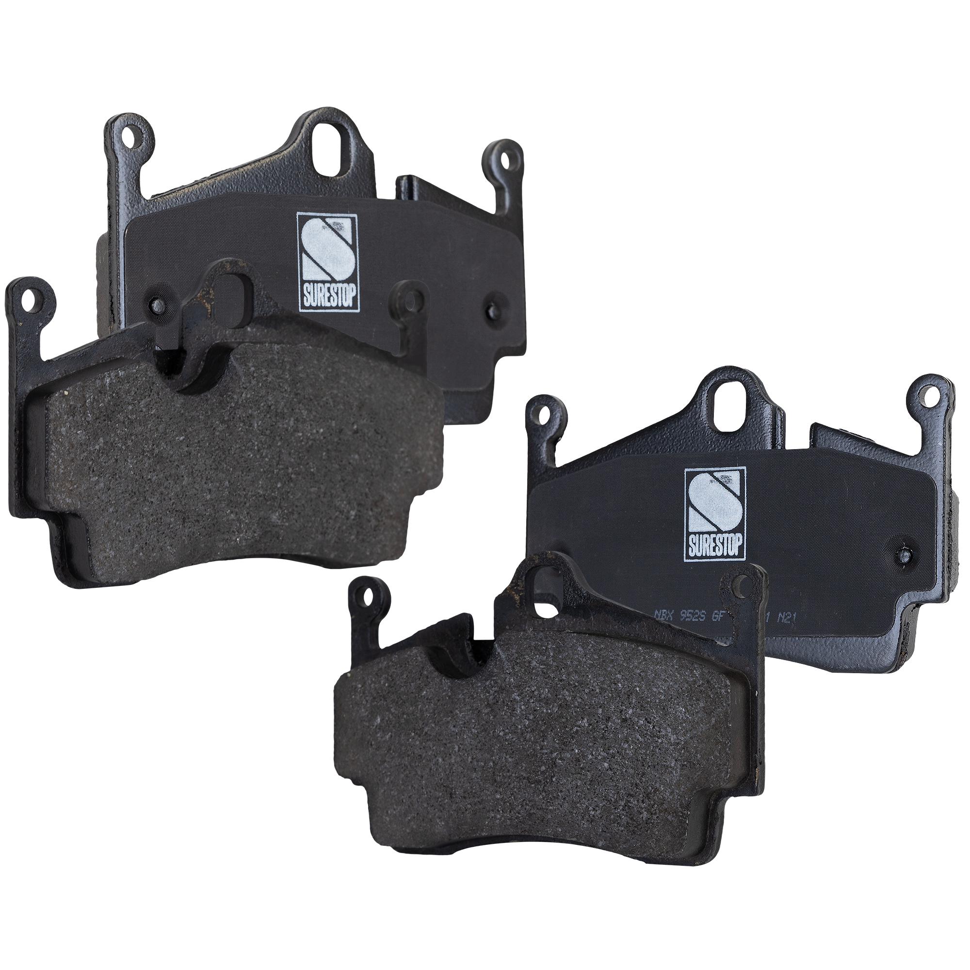AM BOXSTER 05-16-718 BOXSTER 17-21 REAR BRAKE PAD SET 2 Wheel Set SKU STPSSCP1134 OEM 98735293900-98735293901