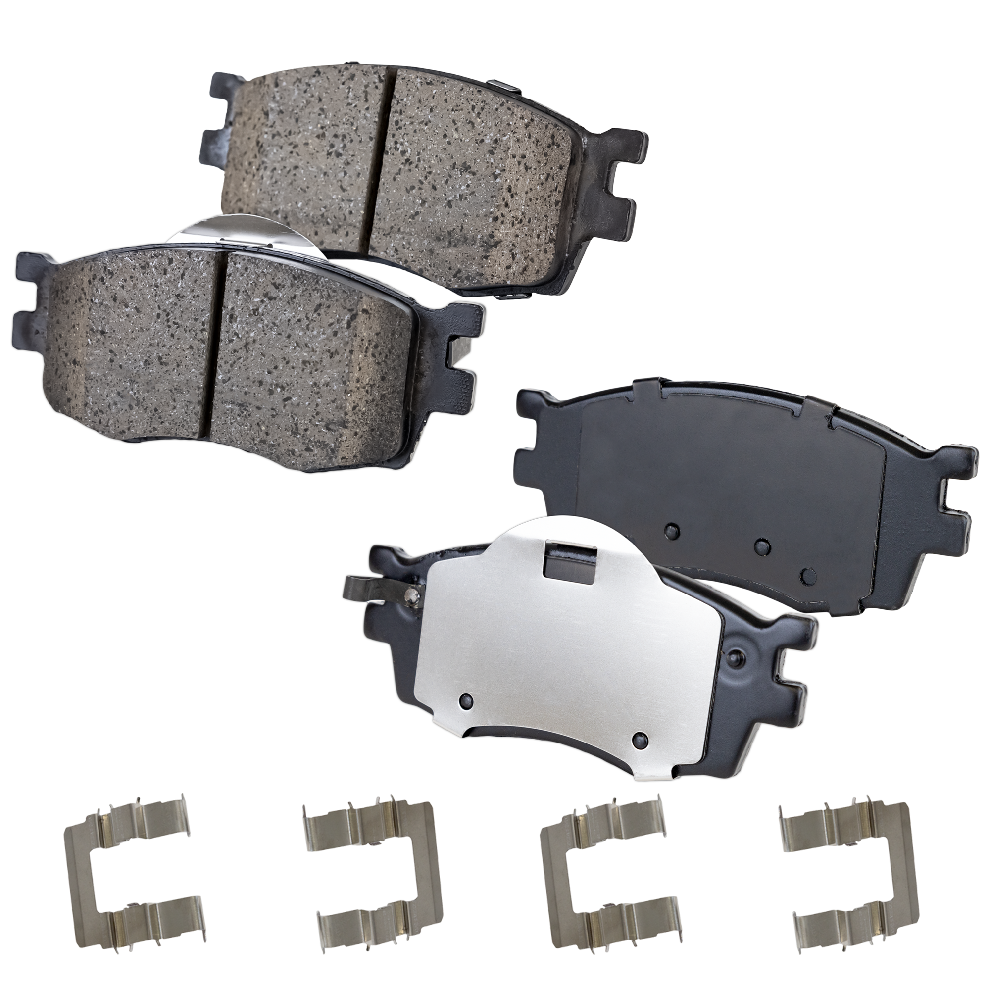 AM ACCENT RIO RIO5-06-11 FRONT BRAKE PAD SET 2 Wheel Set SKU STPSSCP1156 OEM 581011GA00