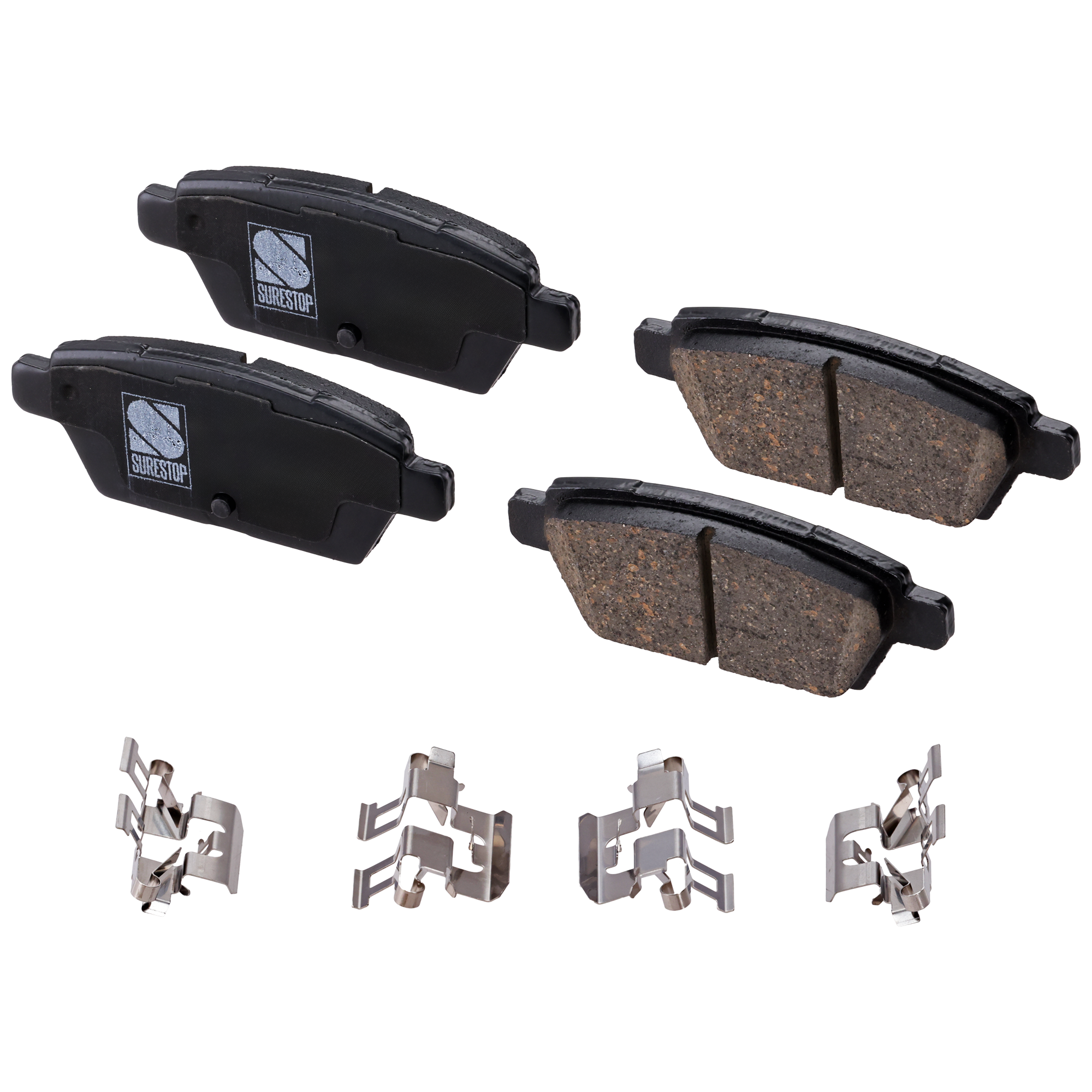 AM MAZDA 6-06-13 REAR BRAKE PAD SET 2 Wheel Set SKU STPSSCP1161 OEM 6E5Z2200B 6E5Z2200C 6U2Z2V200B