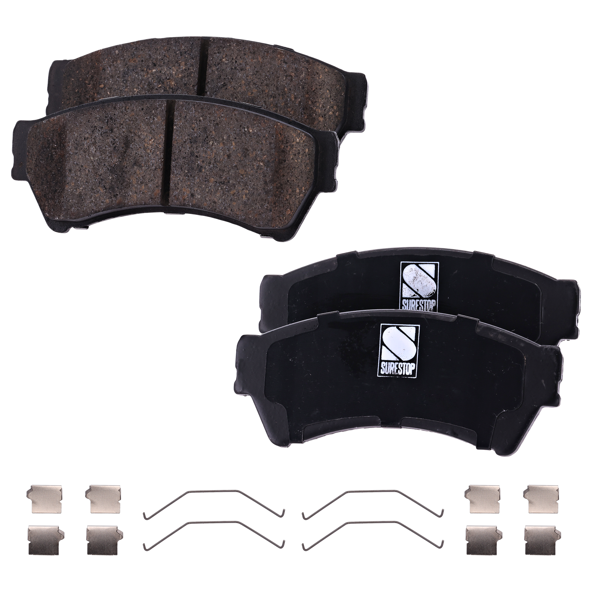 AM MAZDA 6-08-13 FRONT BRAKE PAD SET 2 Wheel Set SKU STPSSCP1164 OEM 6E5Z2001B 6E5Z2001C 6U2Z2V001F