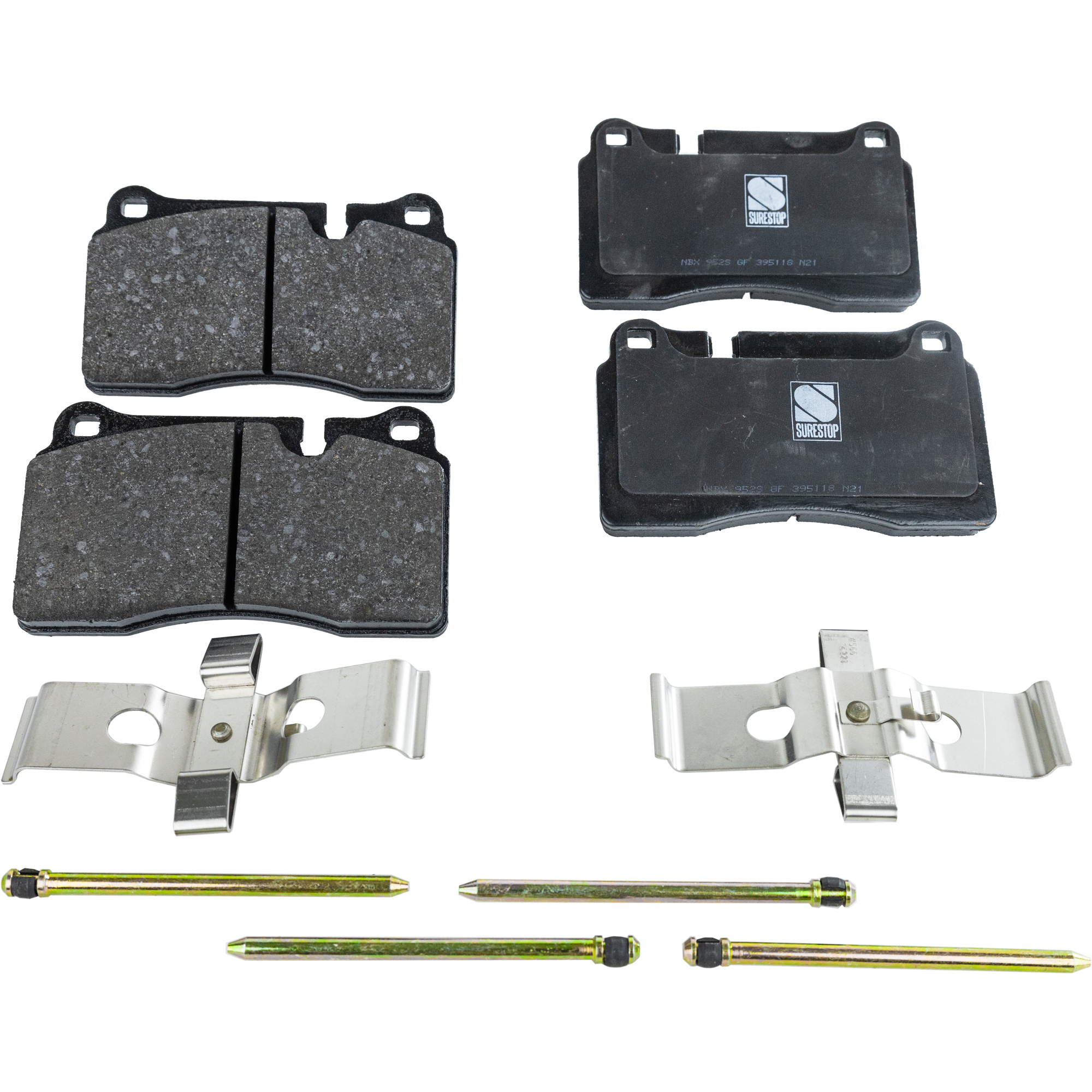 AM CONVETTE 09-19 BRAKE PAD SET Rear 2 Wheel Set SKU STPSSCP1165 OEM 4G432D007AA
