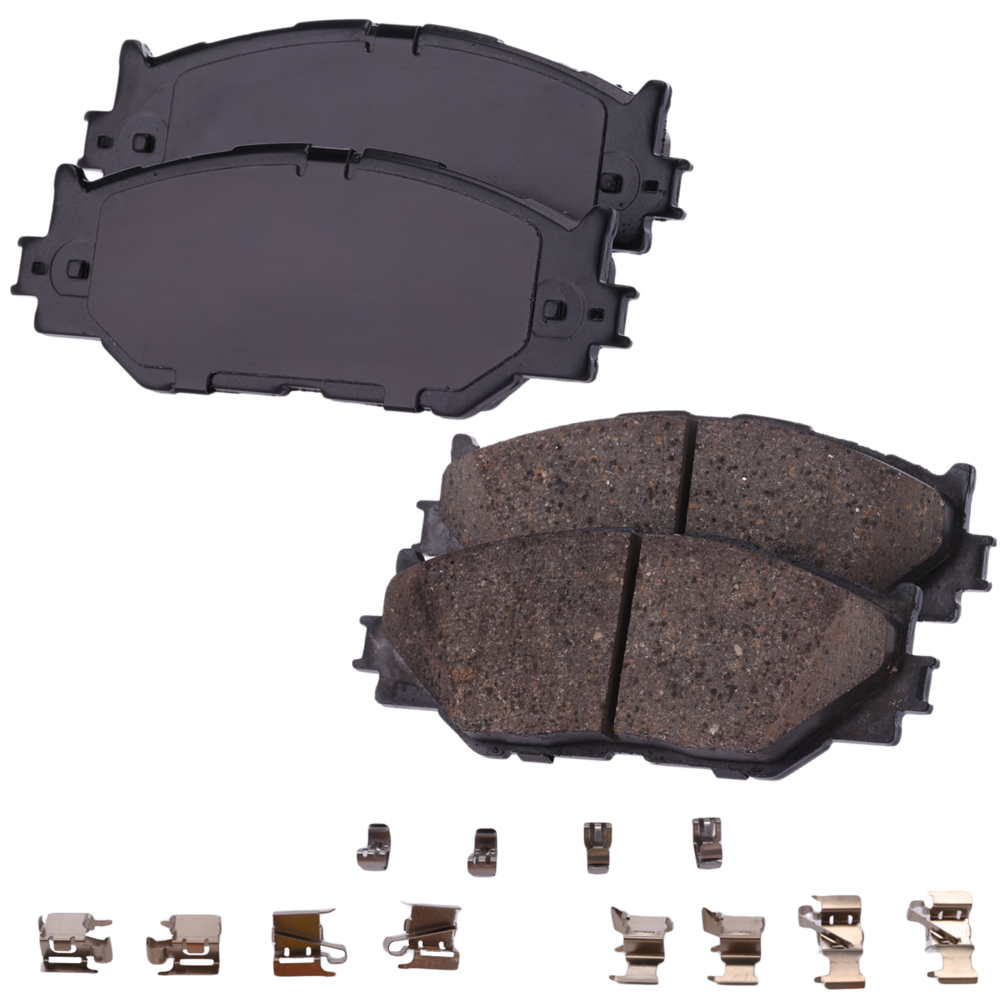 AM IS250-06-08-14-15 FRONT BRAKE PAD SET 2 Wheel Set SKU STPSSCP1178 OEM 0446553020-0446553040