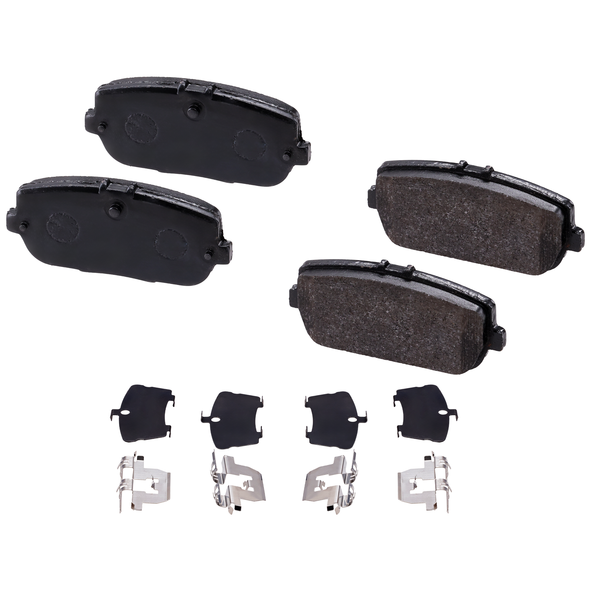 AM MX 5 MIATA 06-20-124 SPIDER 17-20 REAR BRAKE PAD SET 2 Wheel Set SKU STPSSCP1180 OEM 68333396AA N1Y32643ZA N1Y32648