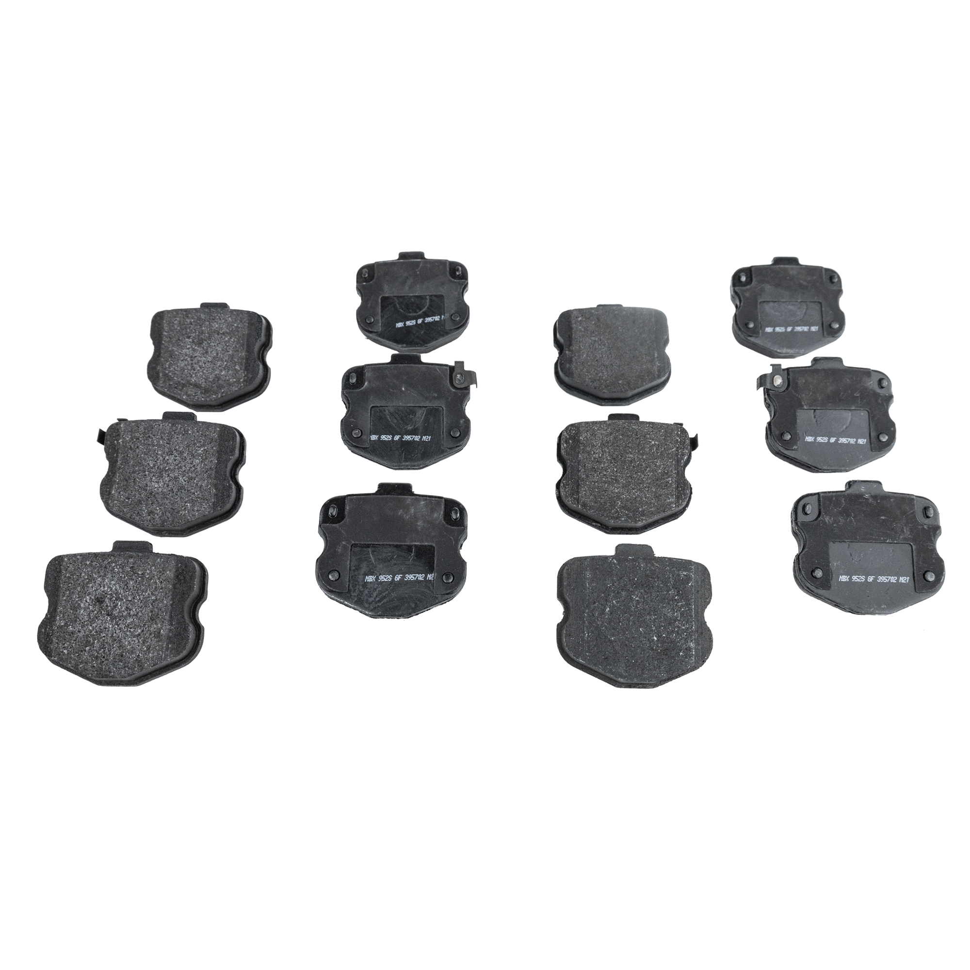 AM CORVETTE 06-13 BRAKE PAD SET Rear 2 Wheel Set Z06 Z06 Carbon Grand Sport 427 Models SKU STPSSCP1185A OEM 19153020-19121811
