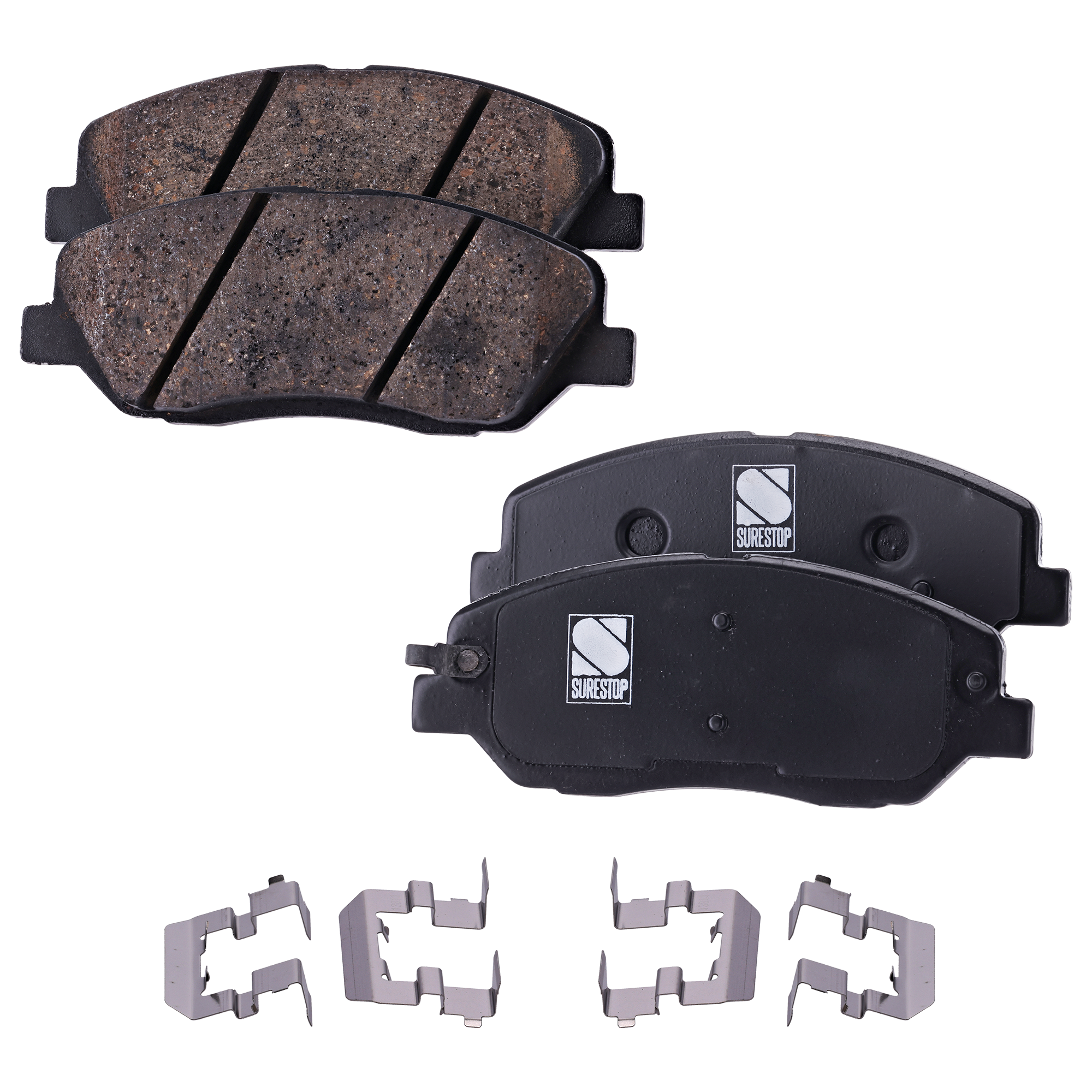 AM SEDONA 06-14 SANTA FE 07-18 SANTA FE XL 19-19 FRONT BRAKE PAD SET 2 Wheel Set SKU STPSSCP1202 OEM 581010WA00-581012WA00-581012WA