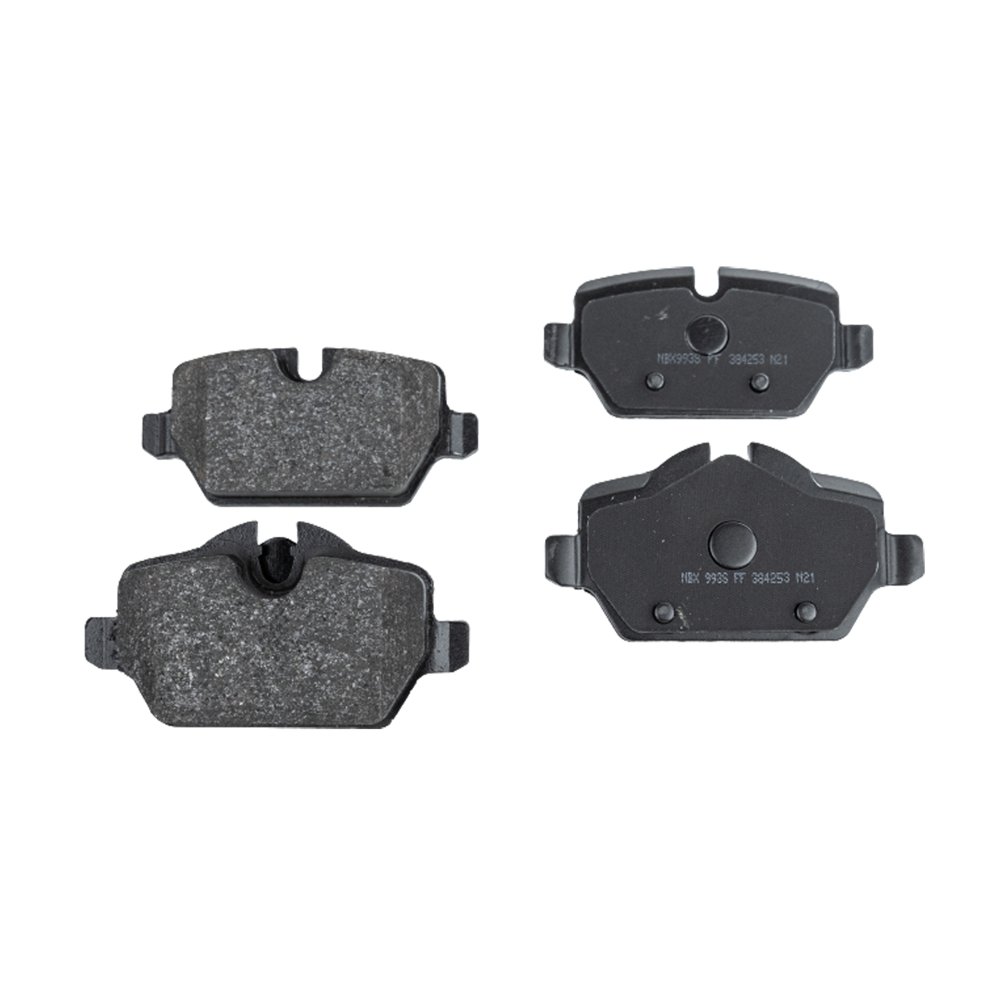 AM COOPER COUNTRYMAN 11-16 REAR BRAKE PAD SET 2 Wheel Set SKU STPSSCP1226 OEM 34216767145