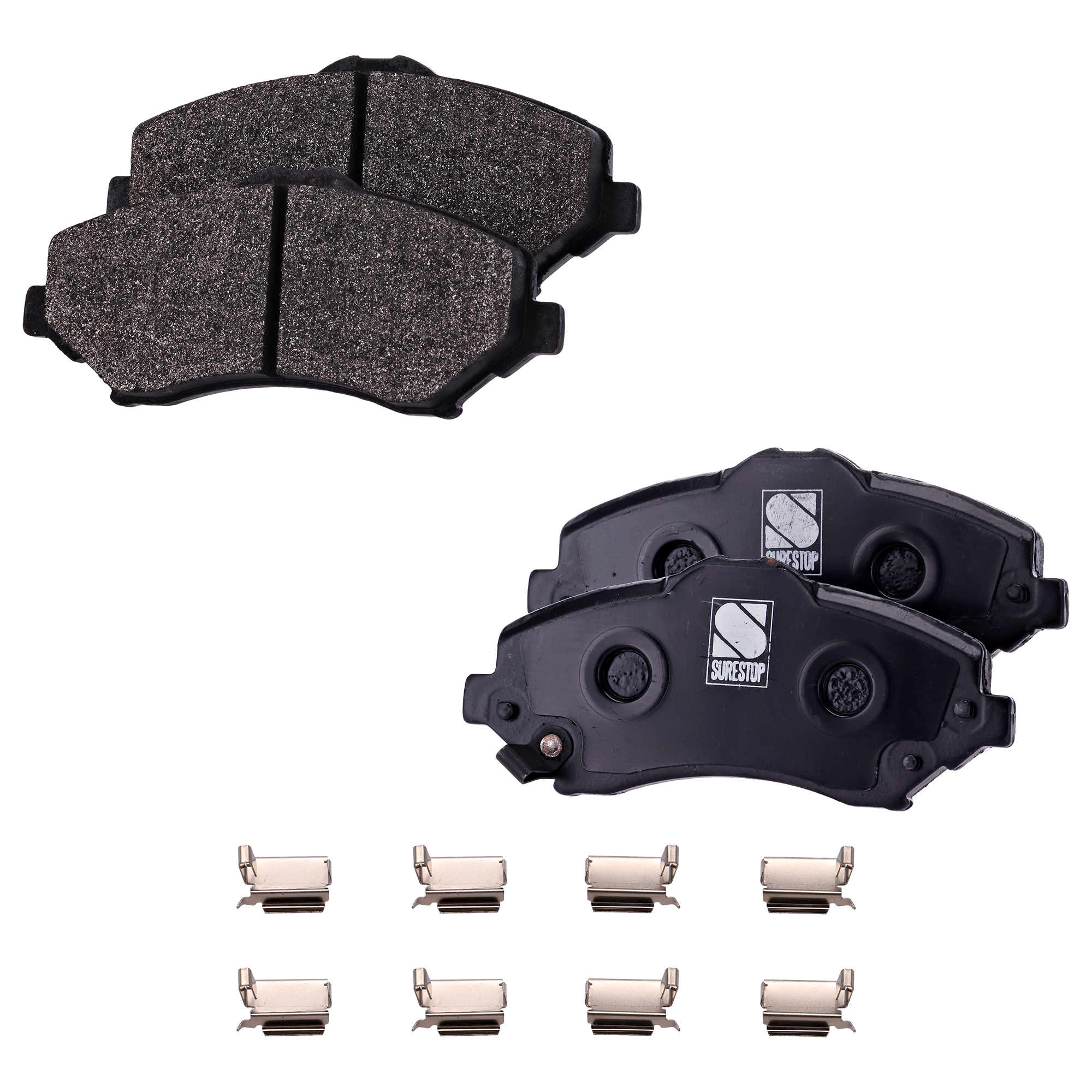 AM GRAND CARAVAN TOWN AND COUNTRY 08-16 FRONT BRAKE PAD SET 2 Wheel Set SKU STPSSCP1273 OEM 68003701AA 68029264AA 68093323