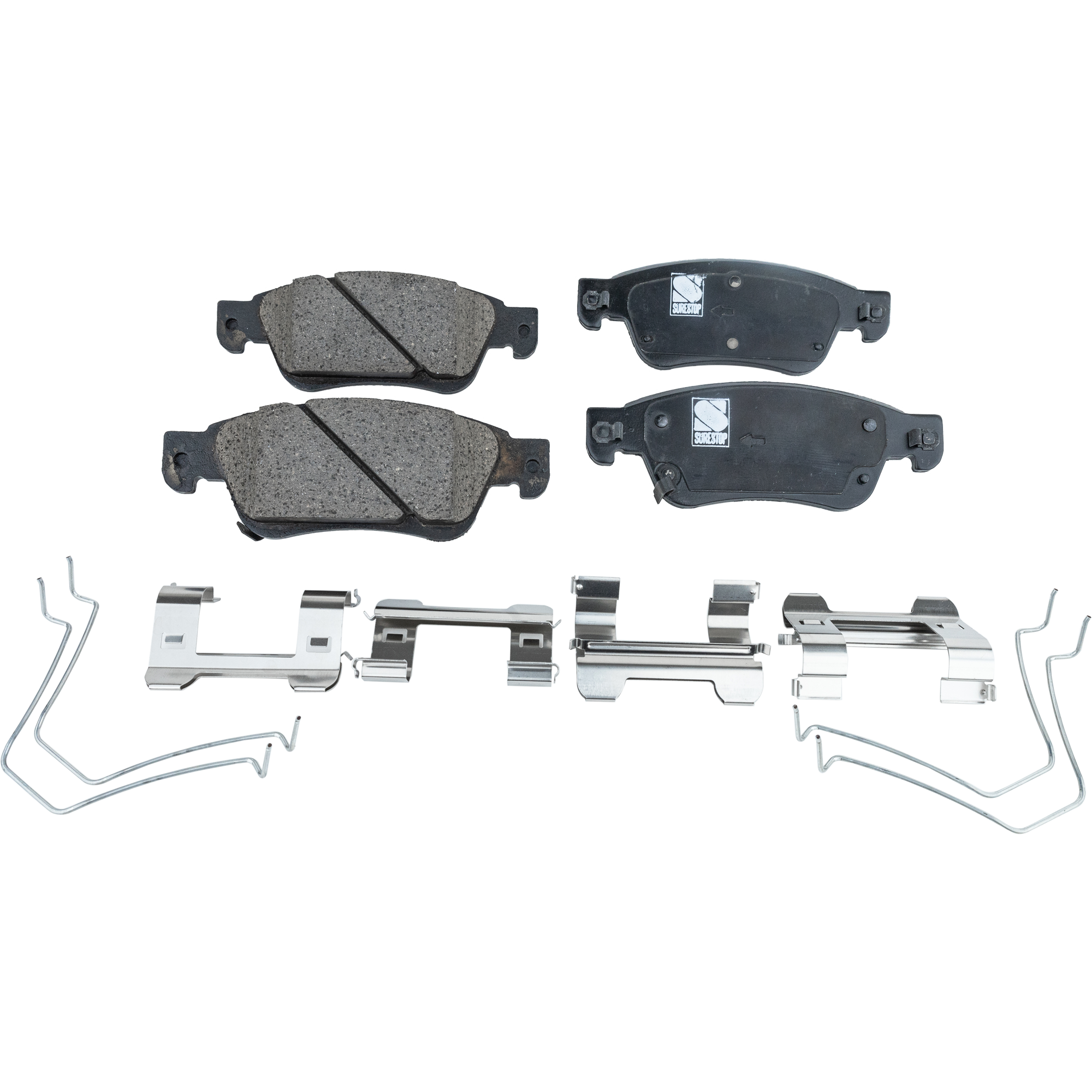 AM G35-07-08 G37-08-13 FRONT BRAKE PAD SET 2 Wheel Set SKU STPSSCP1287 OEM D1060JK000 D1060JK00B
