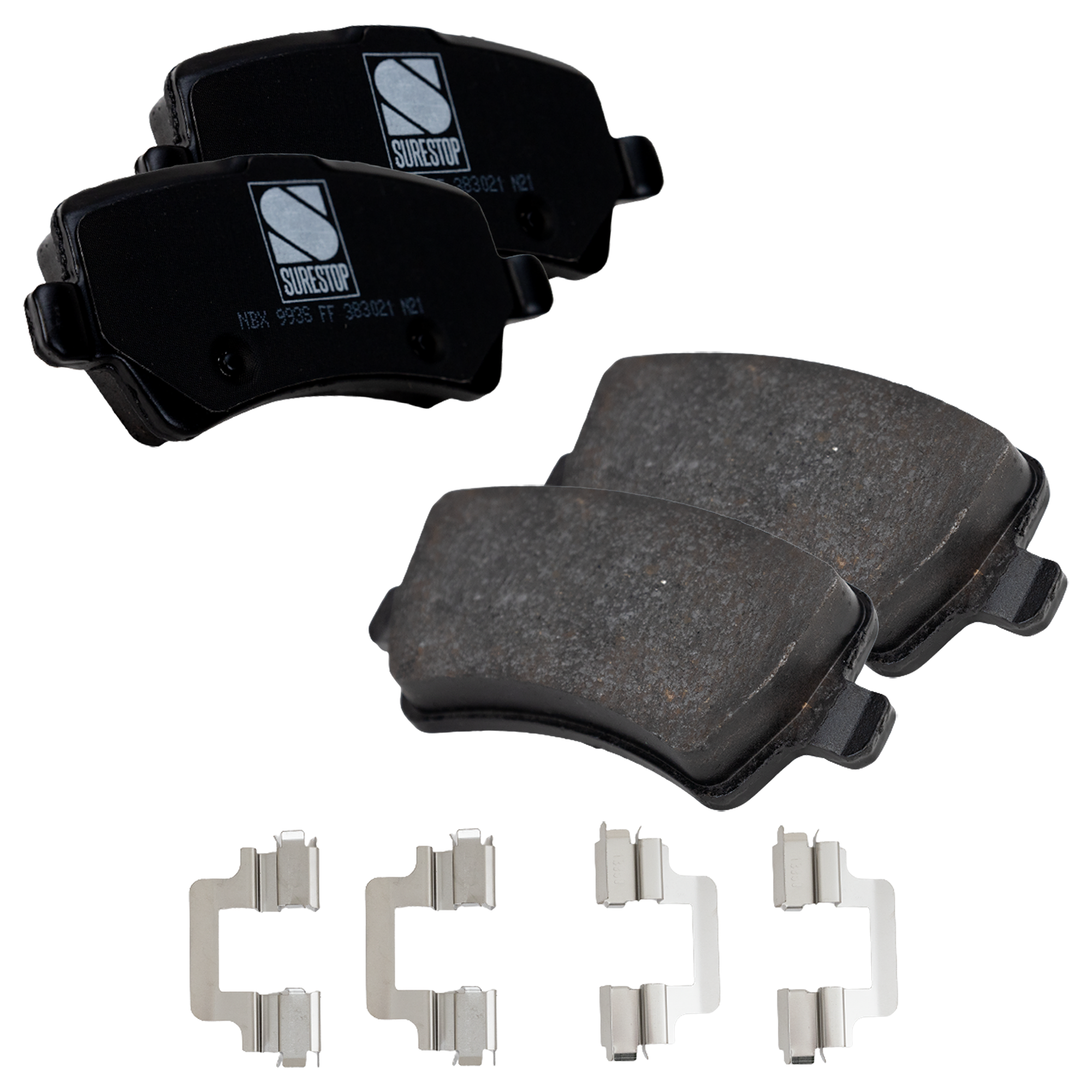 AM S80-07-16 V60-15-18 REAR BRAKE PAD SET 2 Wheel Set SKU STPSSCP1307 OEM 1916606-306715740-306715750-31