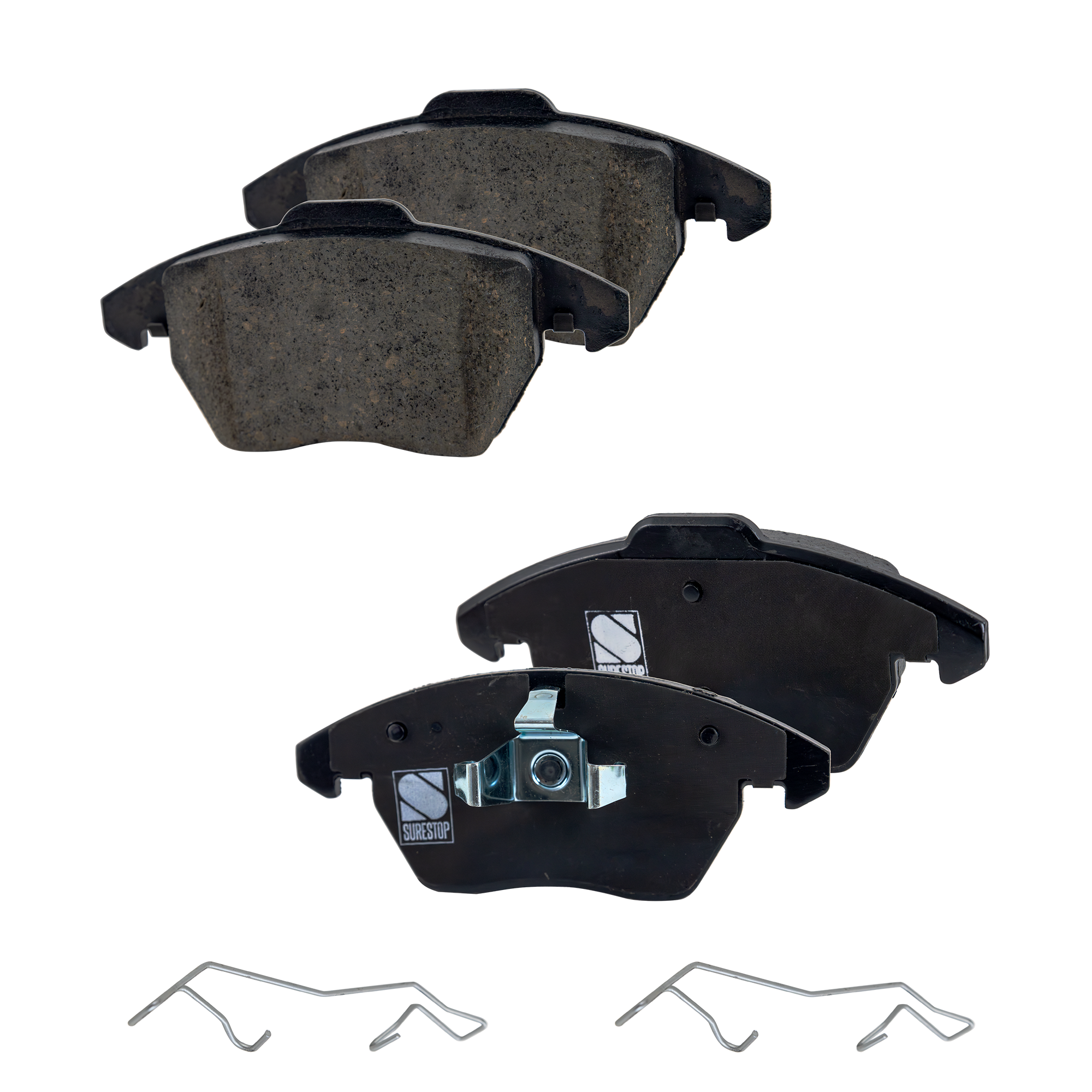 AM A3 QUATTRO 09-13 A3-11-13 TT QUATTRO 09-15 FRONT BRAKE PAD SET 2 Wheel Set SKU STPSSCP1319 OEM 3C0698151C 3C0698151D 3C069815
