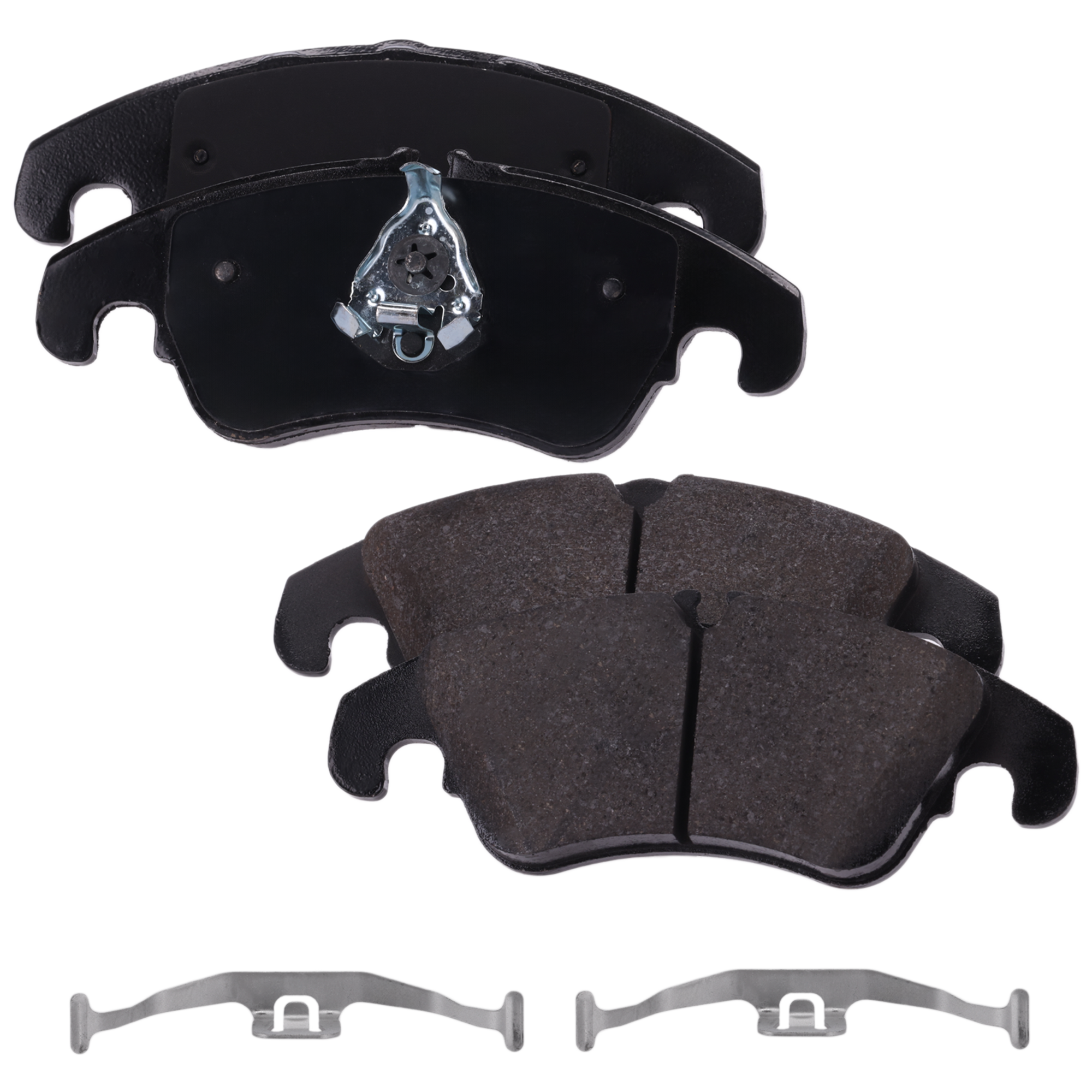 AM A5 QUATTRO 08-17 FRONT BRAKE PAD SET 2 Wheel Set SKU STPSSCP1322 OEM 8K0698151-8K0698151B 8K0698151