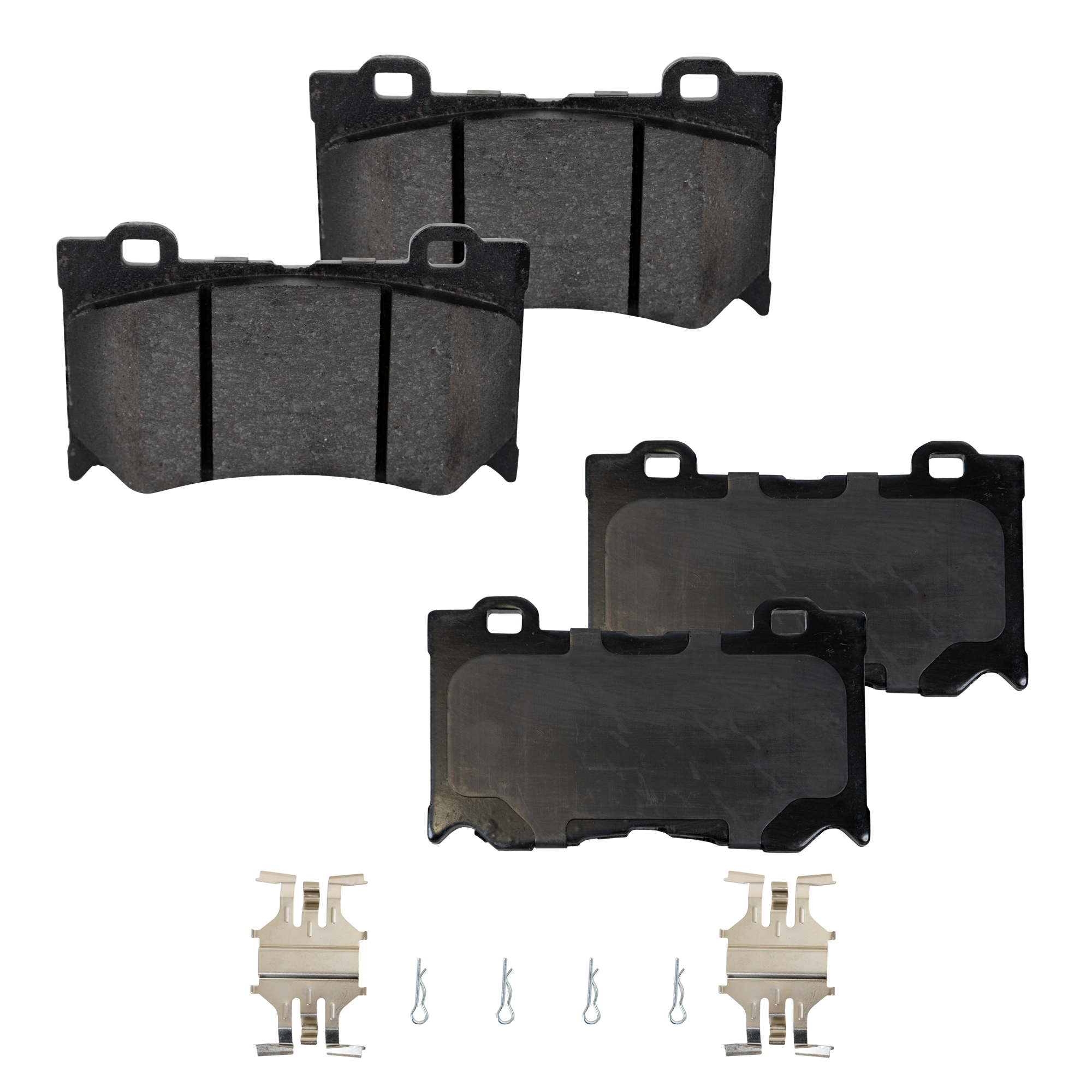 AM G37-08-13 Q50-14-19 FRONT BRAKE PAD SET 2 Wheel Set SKU STPSSCP1346 OEM D10601TG1C D1060JL00A D1060JL0
