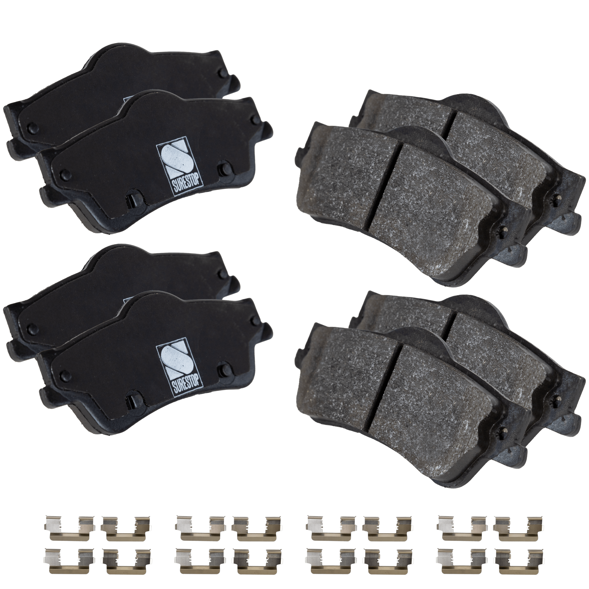 AM G8-08-09 CAPRICE 11-17 SS 14-14 REAR BRAKE PAD SET 2 Wheel Set SKU STPSSCP1352 OEM 92193454-92206845-92249809-922