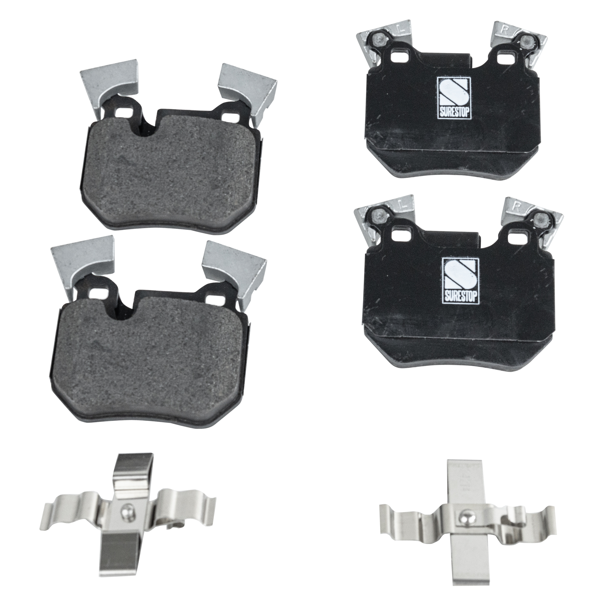AM 135I 08-13 BRAKE PAD SET Rear 2 Wheel Set SKU STPSSCP1372 OEM 34216784808-34216791421-342167