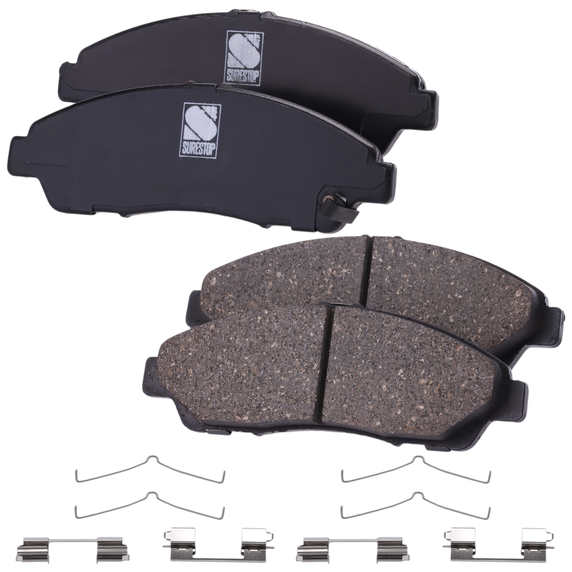 AM MDX 07-13 PILOT 09-15 FRONT BRAKE PAD SET 2 Wheel Set SKU STPSSCP1378 OEM 45022SZA405-45022SZAA00-45022S