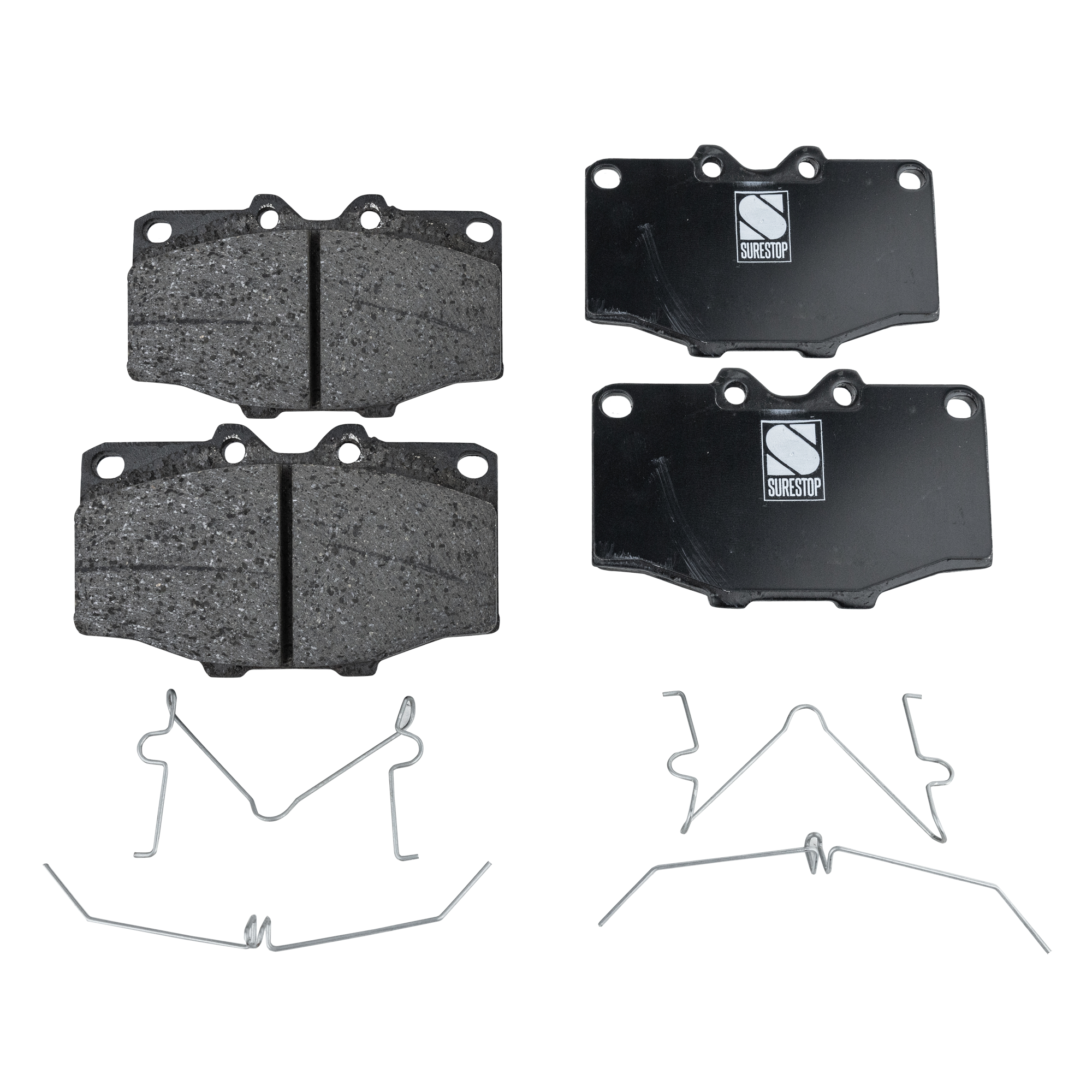 AM LAND CRUISER 85-90 TOYOTA PICKUP 4RUNNER 85-88 BRAKE PAD SET Front 2 Wheel Set SKU STPSSCP137 OEM 0446535170-0446535210-04465600