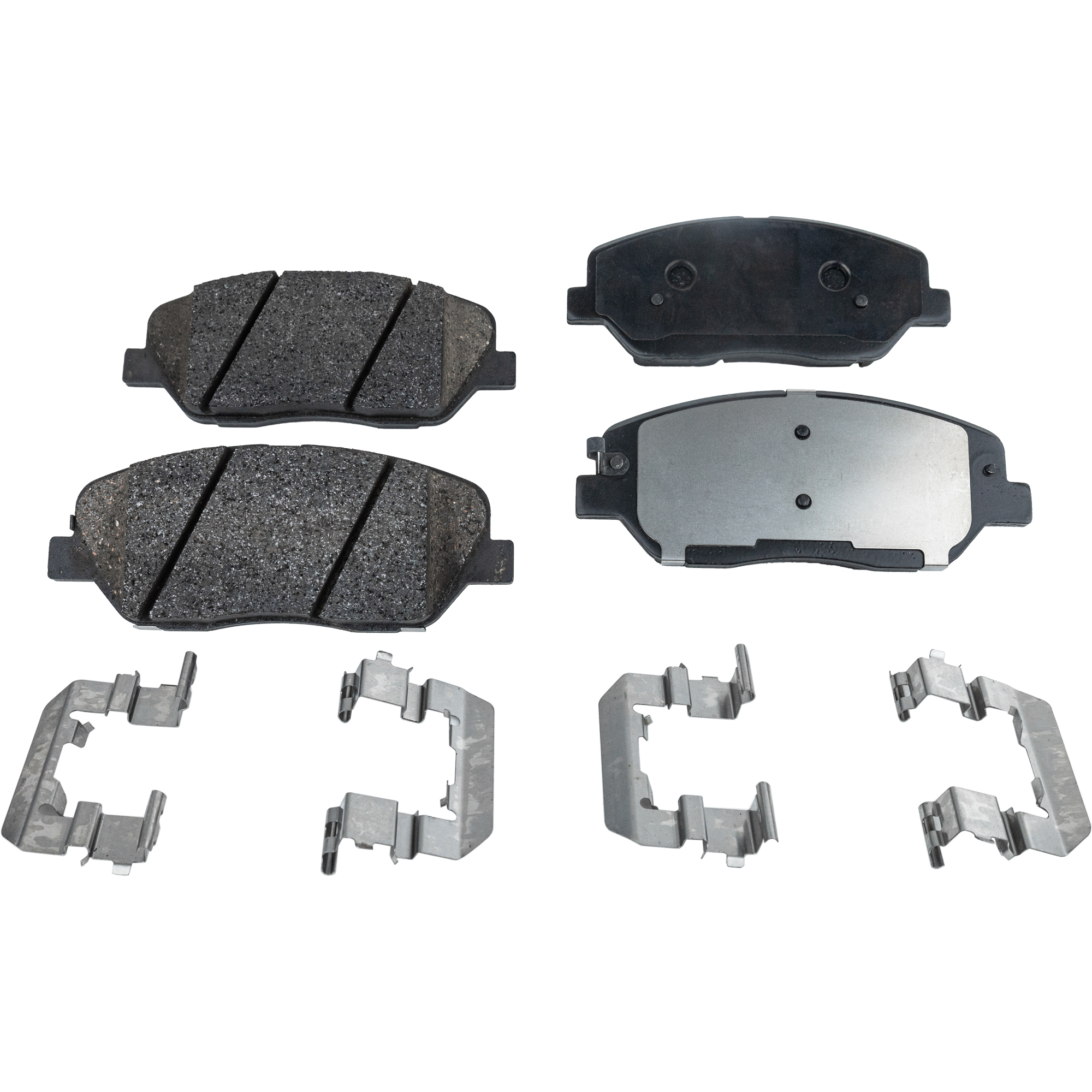AM BORREGO 09-09 FRONT BRAKE PAD SET 2 Wheel Set SKU STPSSCP1385 OEM 581012JA00-581012JA30