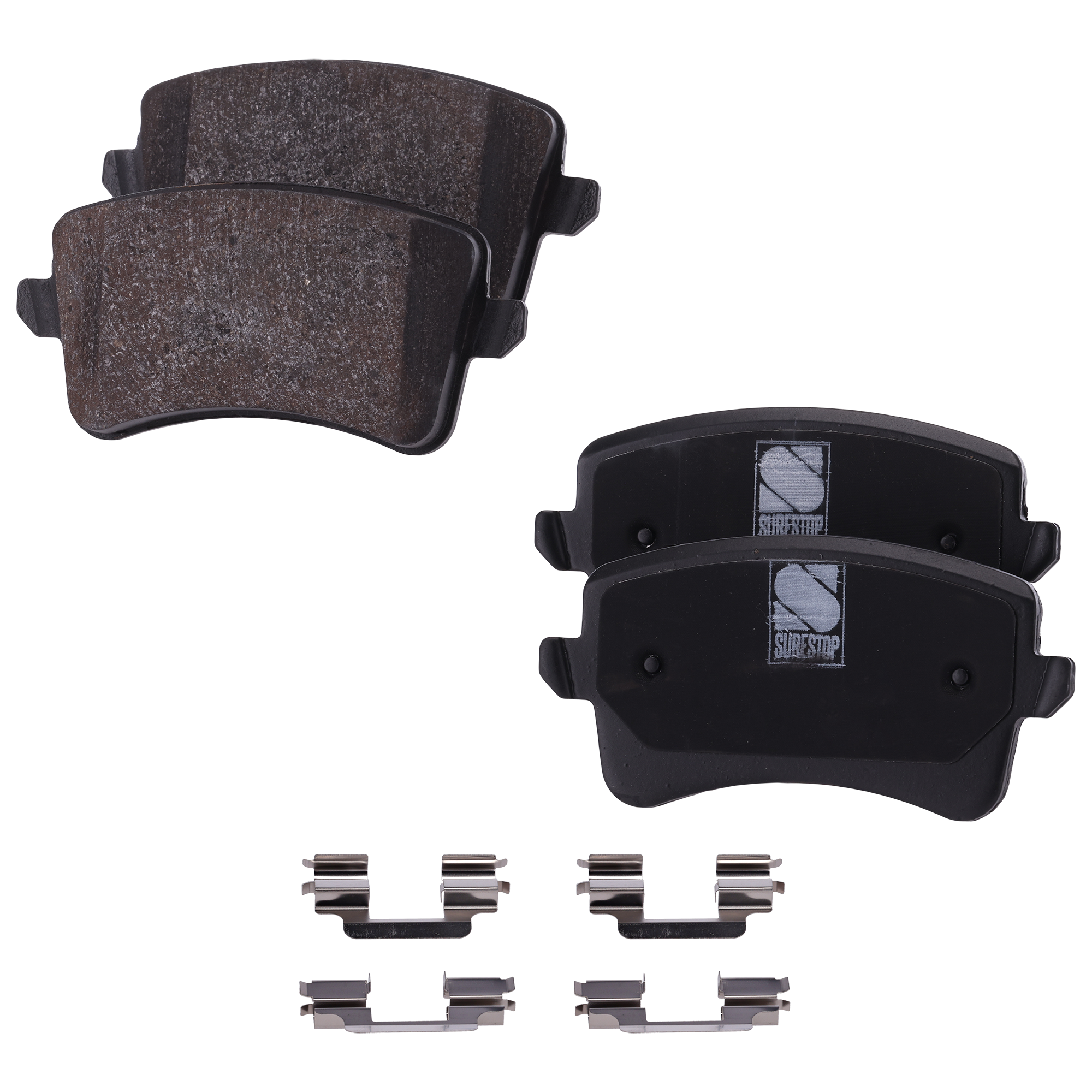 AM A5 QUATTRO 08-17 Q5-09-17 REAR BRAKE PAD SET 2 Wheel Set SKU STPSSCP1386 OEM 8K0698451-8K0698451A 8K0698451