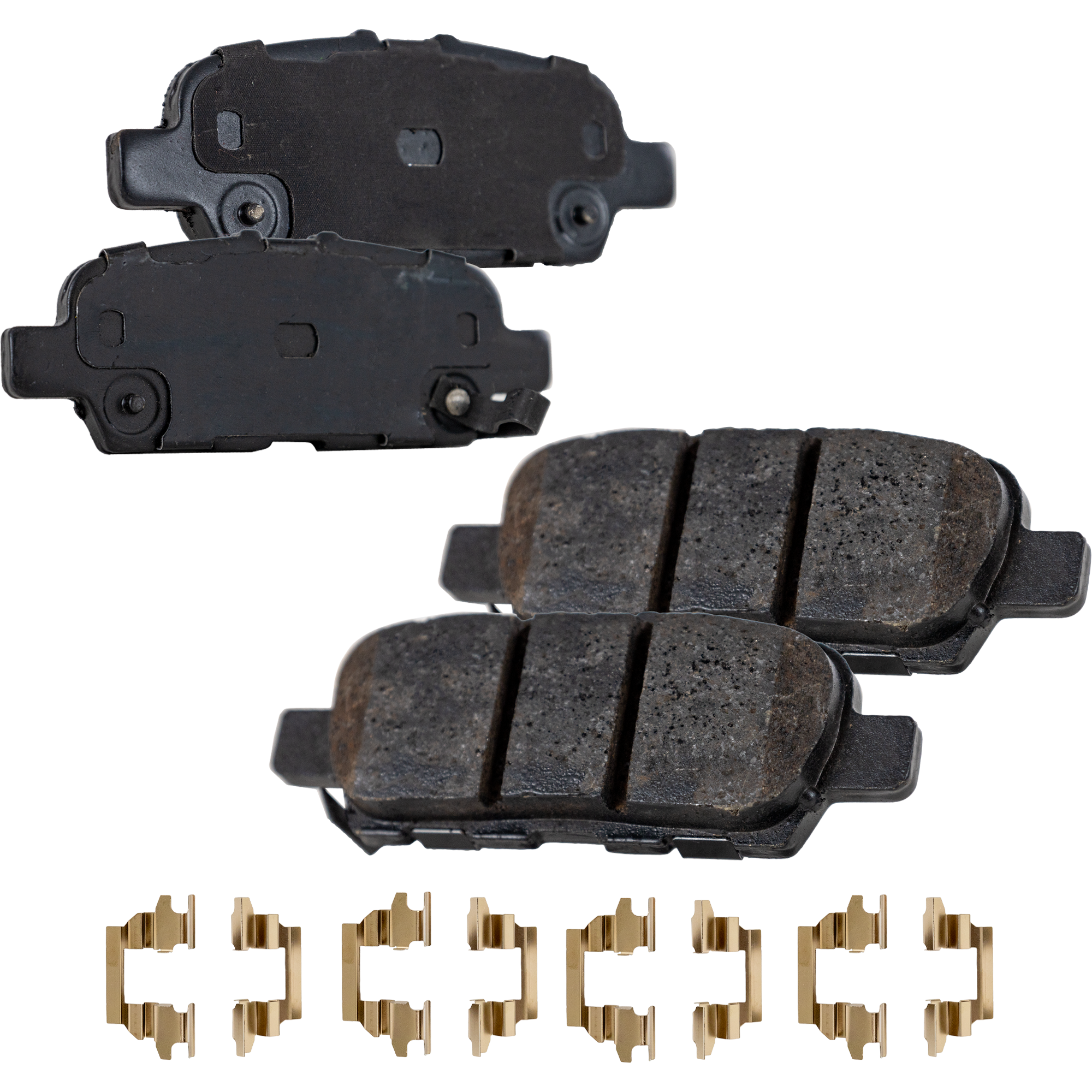 AM G37-08-13 M56-11-13 REAR BRAKE PAD SET 2 Wheel Set SKU STPSSCP1393 OEM D40601MB0A D40603NF0B D40603NK