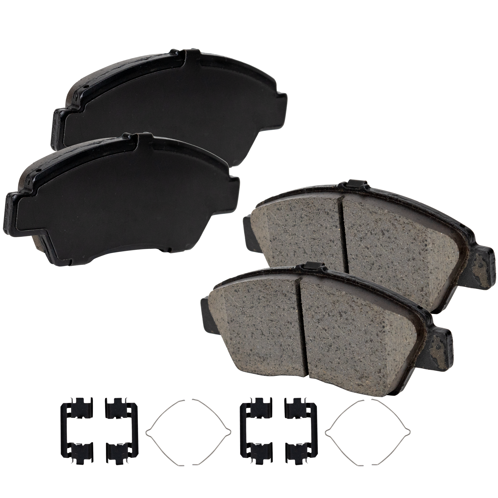 AM FIT 09-20 CR Z 11-15 FRONT BRAKE PAD SET 2 Wheel Set SKU STPSSCP1394 OEM 45022T5RA01-45022T5RA50-45022T