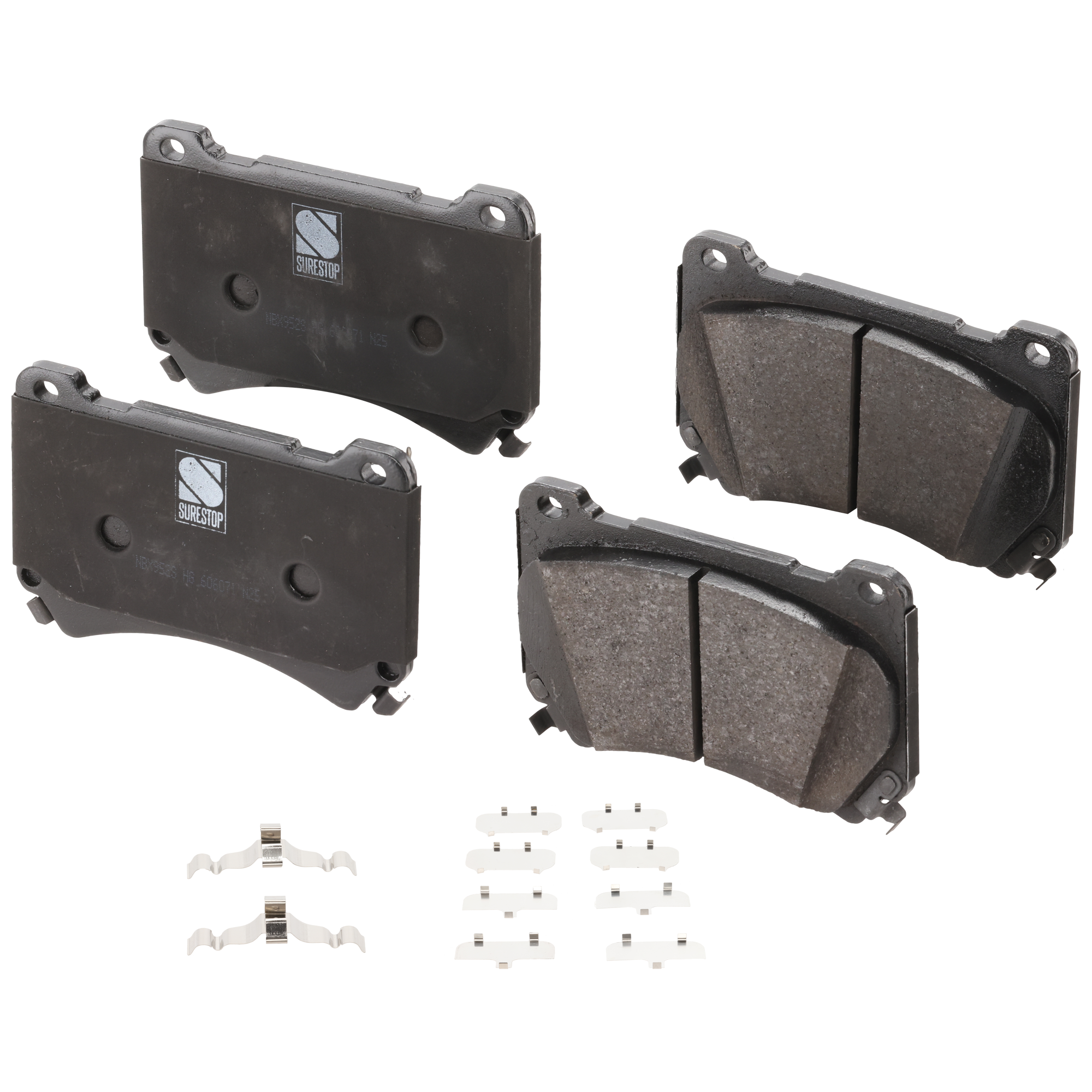 AM GENESIS 09-14 EQUUS 11-11 FRONT BRAKE PAD SET 2 Wheel Set SKU STPSSCP1396 OEM 581013MA10-581013MA11-581013NA