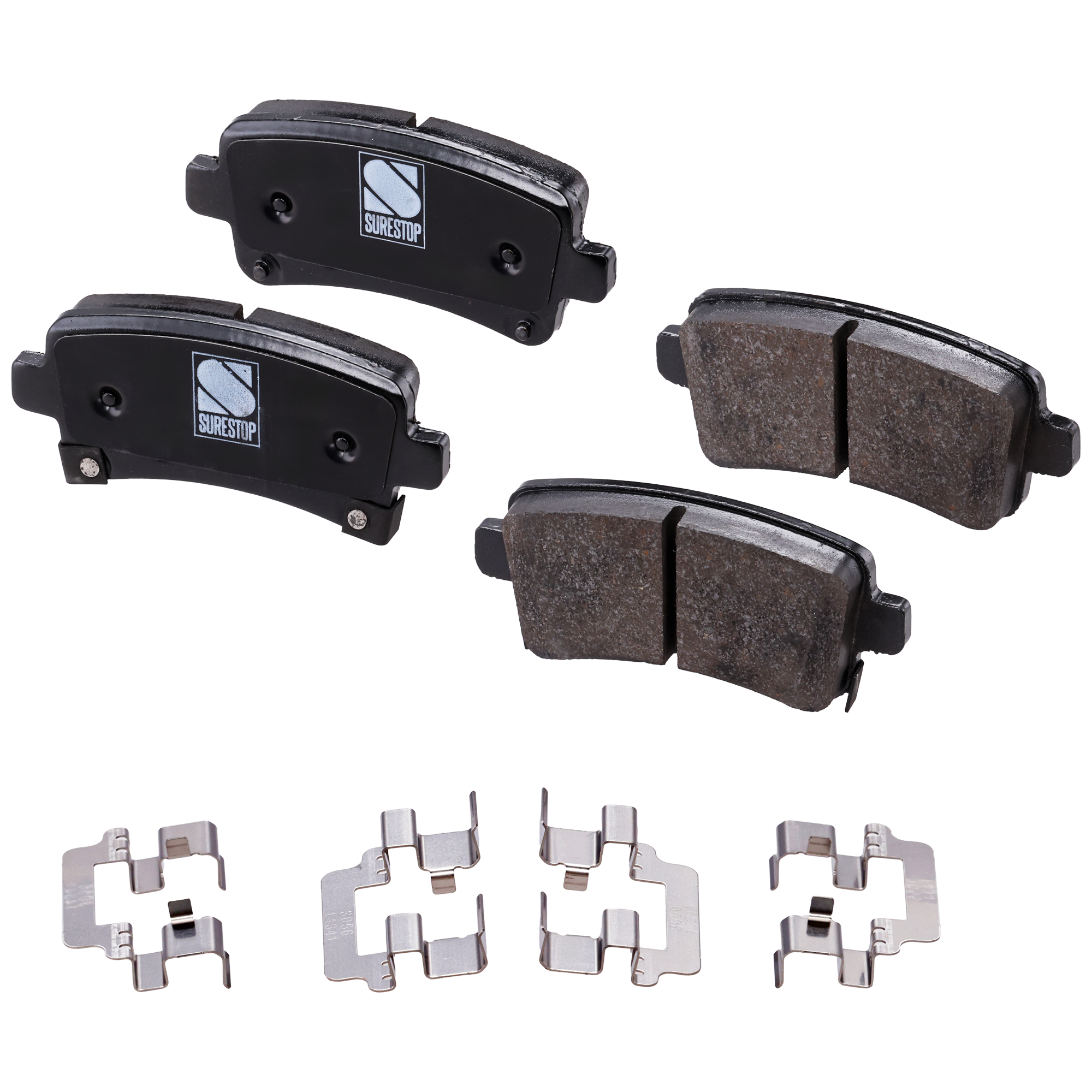 AM LACROSSE 10-16 SAAB 9-5-10-11 REAR BRAKE PAD SET 2 Wheel Set SKU STPSSCP1430 OEM 13234468-13237767-13237768-133