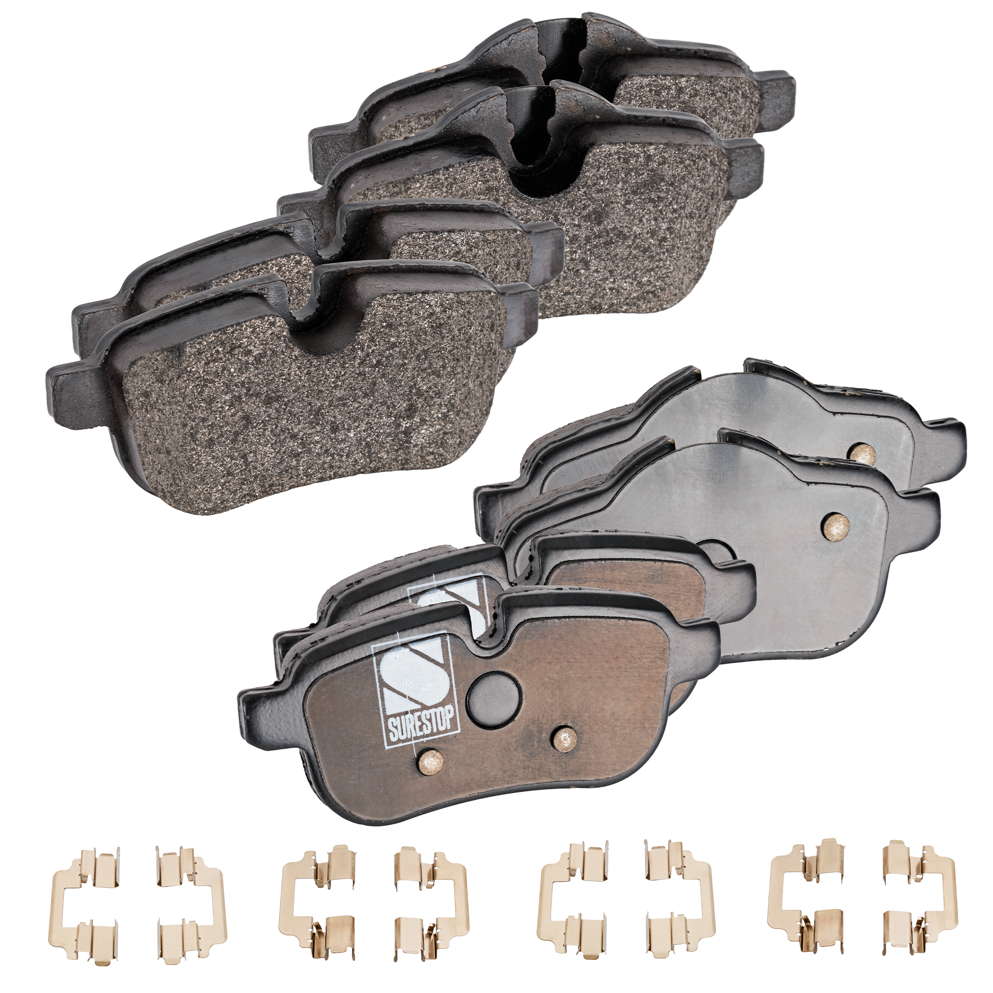 AM Z4-09-16 REAR BRAKE PAD SET 2 Wheel Set SKU STPSSCP1433 OEM 34216788275