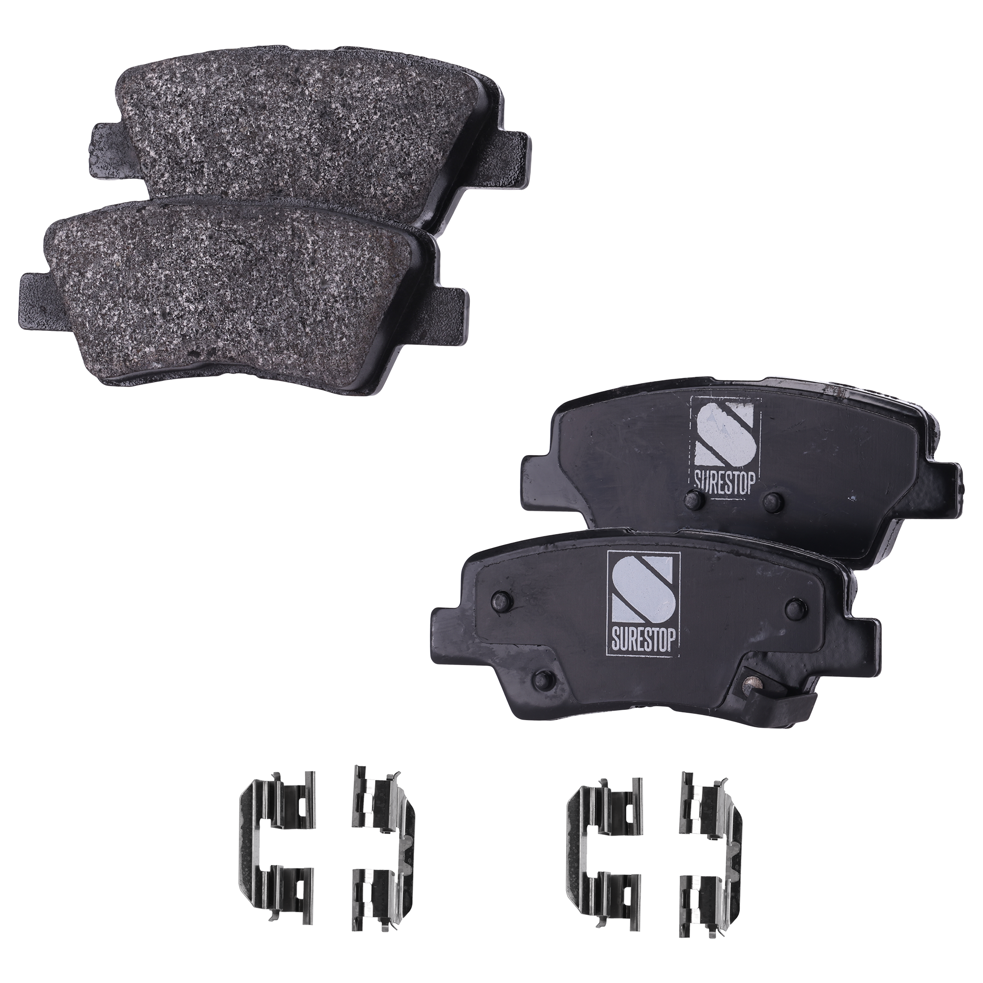 AM SONATA 11-15 OPTIMA 11-16 AZERA 12-17 REAR BRAKE PAD SET 2 Wheel Set SKU STPSSCP1445 OEM 583022TA60-583023QA10