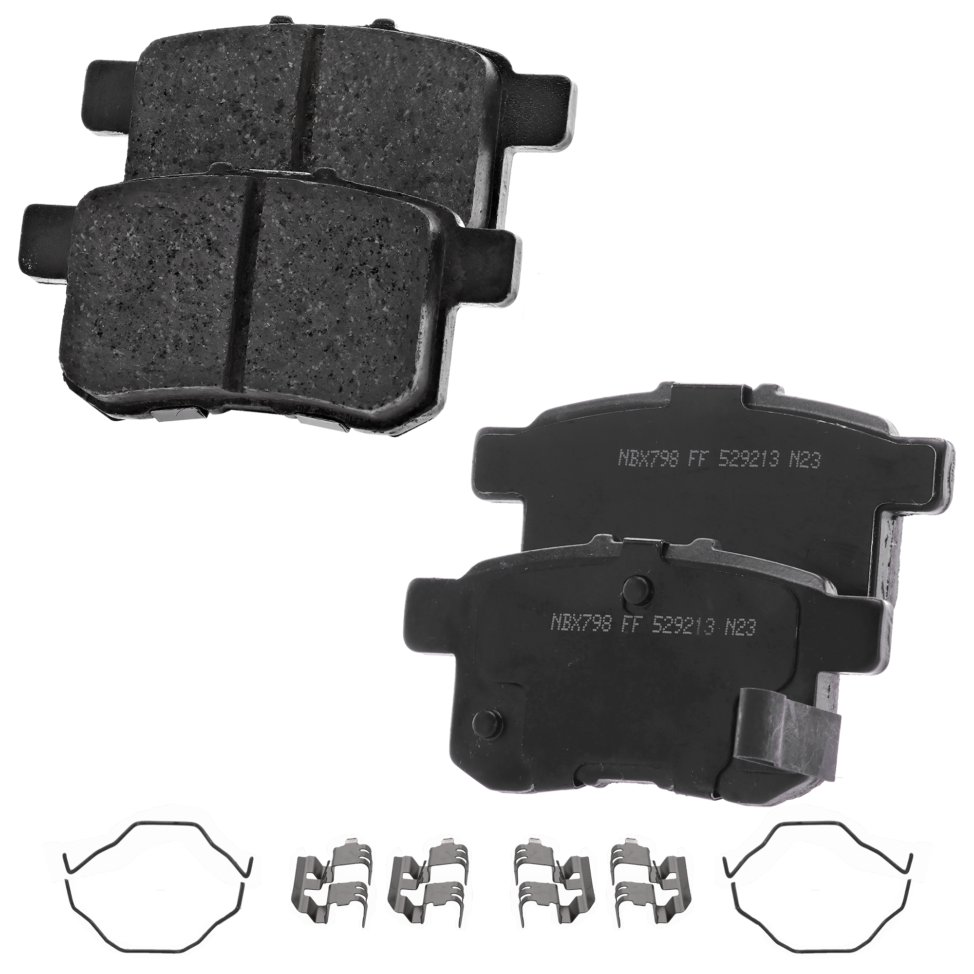 AM ACCORD 11-17 TSX 11-14 REAR BRAKE PAD SET 2 Wheel Set SKU STPSSCP1451 OEM 43022TA0A40-43022TA0A41-43022T