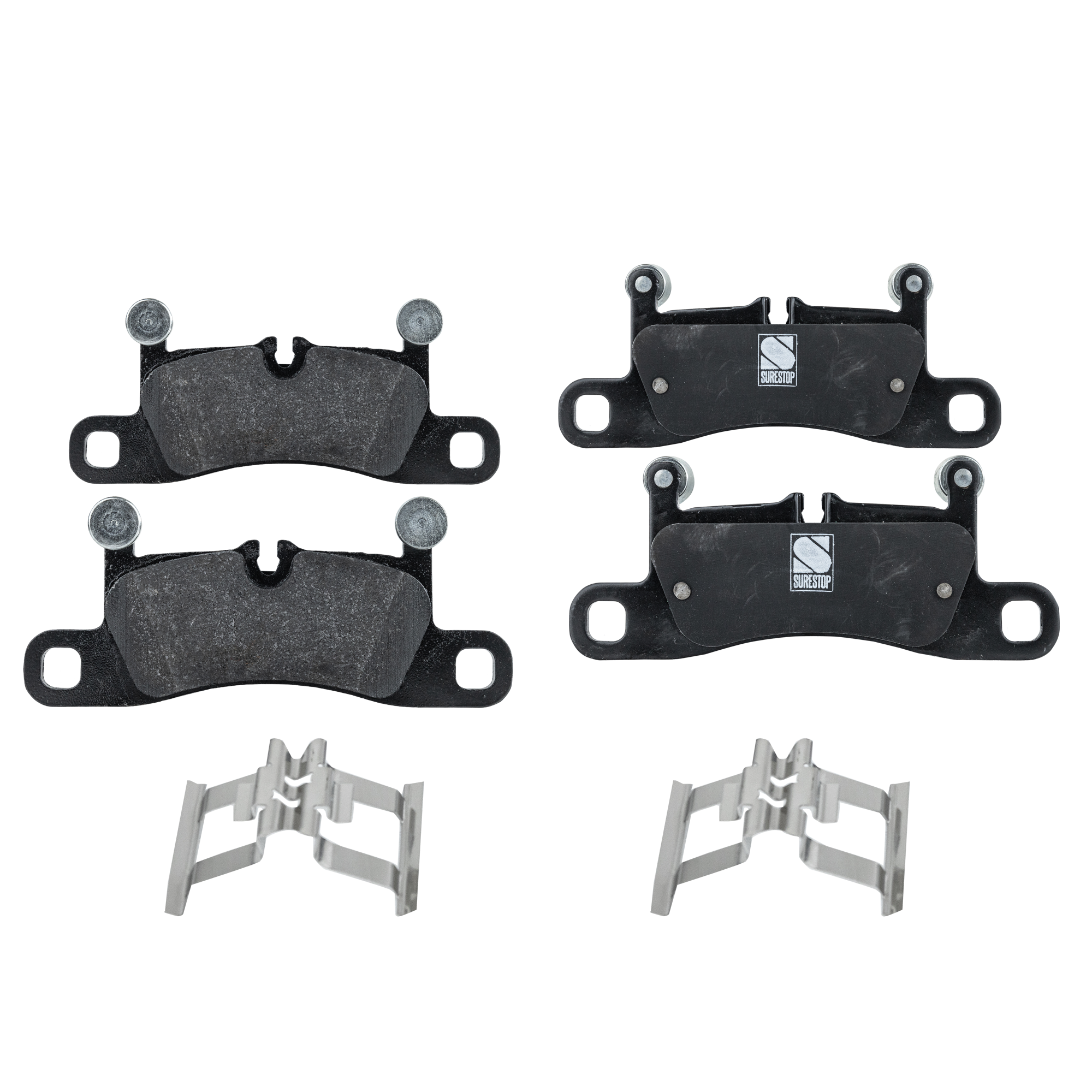 AM CAYENNE 11-18 REAR BRAKE PAD SET 2 Wheel Set SKU STPSSCP1453 OEM 7P0698451-7P6698451-9583529390