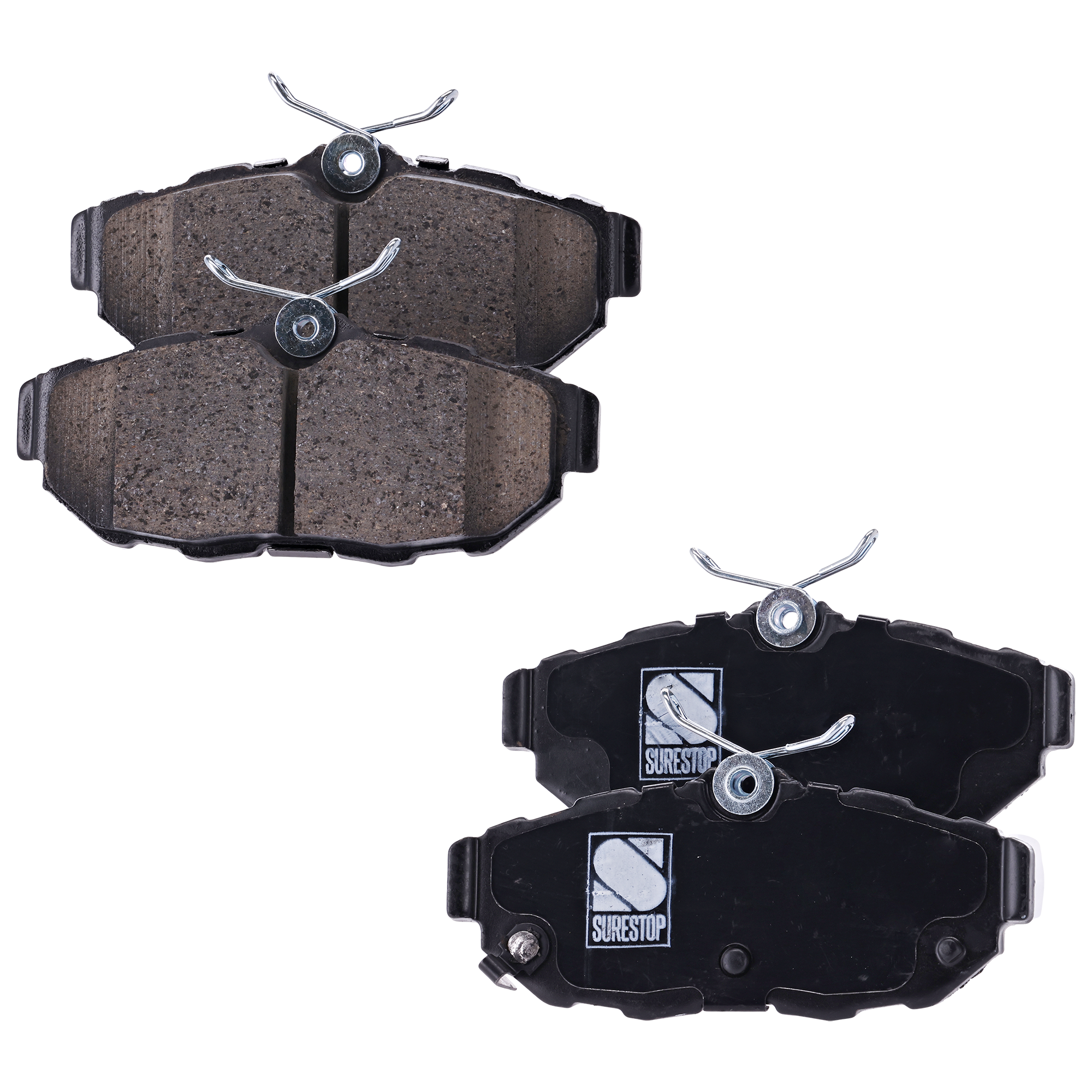 AM MUSTANG 11-14 REAR BRAKE PAD SET 2 Wheel Set SKU STPSSCP1465 OEM BR3Z2200A BR3Z2200B CR3Z2200C