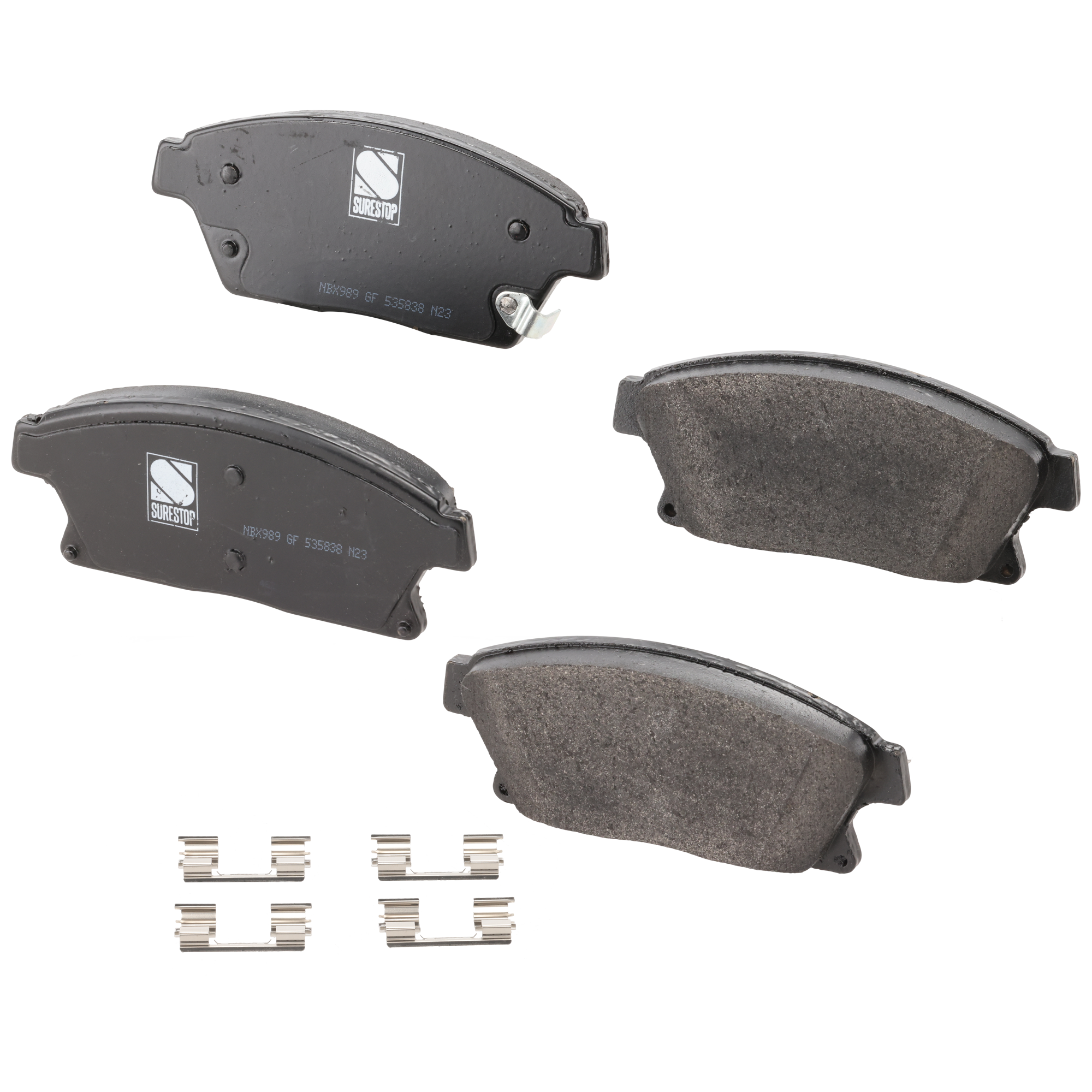 AM VOLT 11-15 VERANO 12-17 FRONT BRAKE PAD SET 2 Wheel Set SKU STPSSCP1467 OEM 13301234-13412809-13412810-193