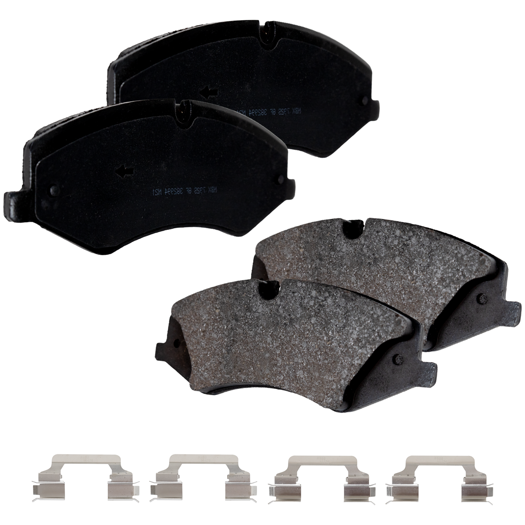 AM RANGE ROVER 14-16 FRONT BRAKE PAD SET 2 Wheel Set SKU STPSSCP1479 OEM LR021253 LR026220 LR032063 LR0