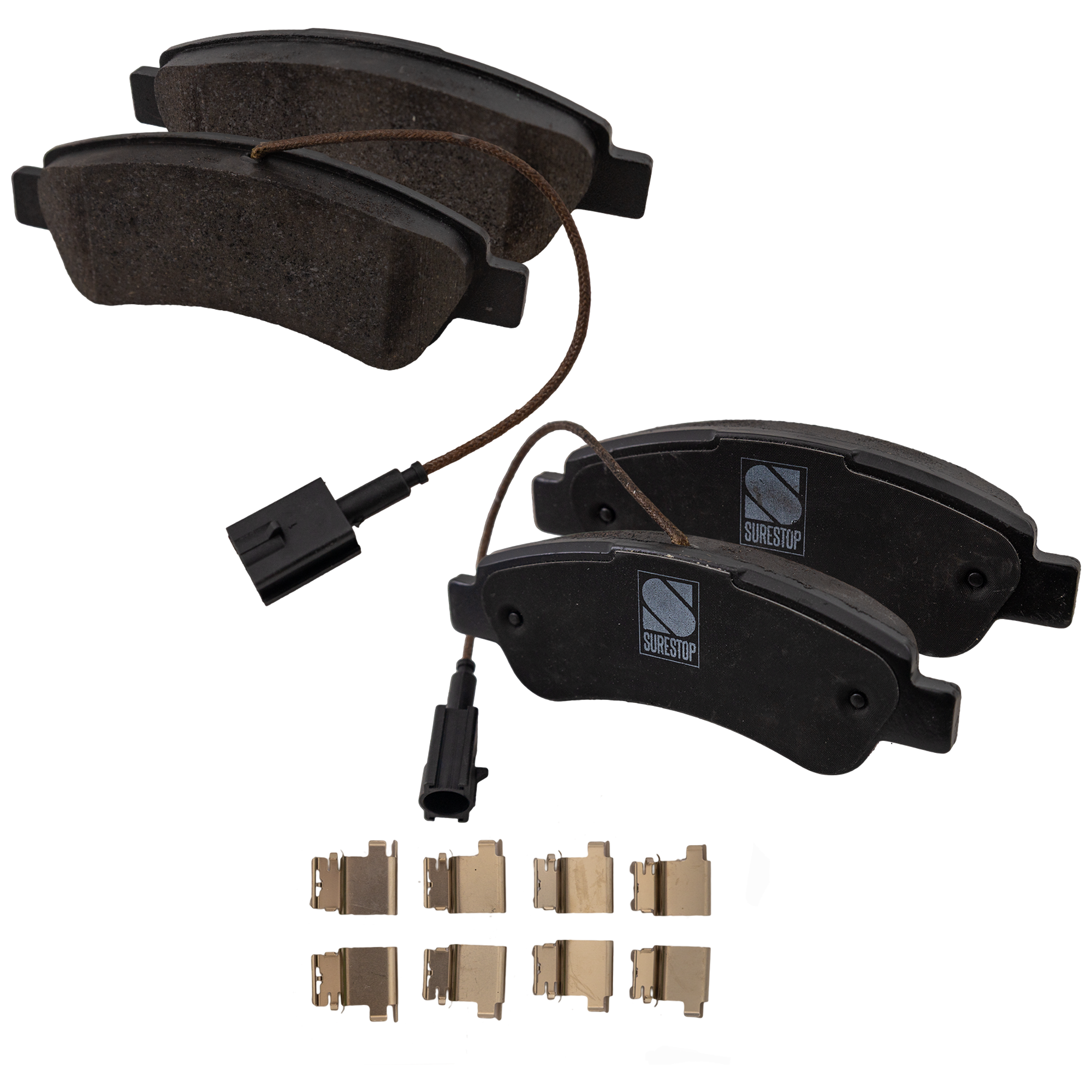 AM PROMASTER 1500 PROMASTER 2500-14-21 REAR BRAKE PAD SET Ceramic 2 Wheel Set SKU STPSSCP1490