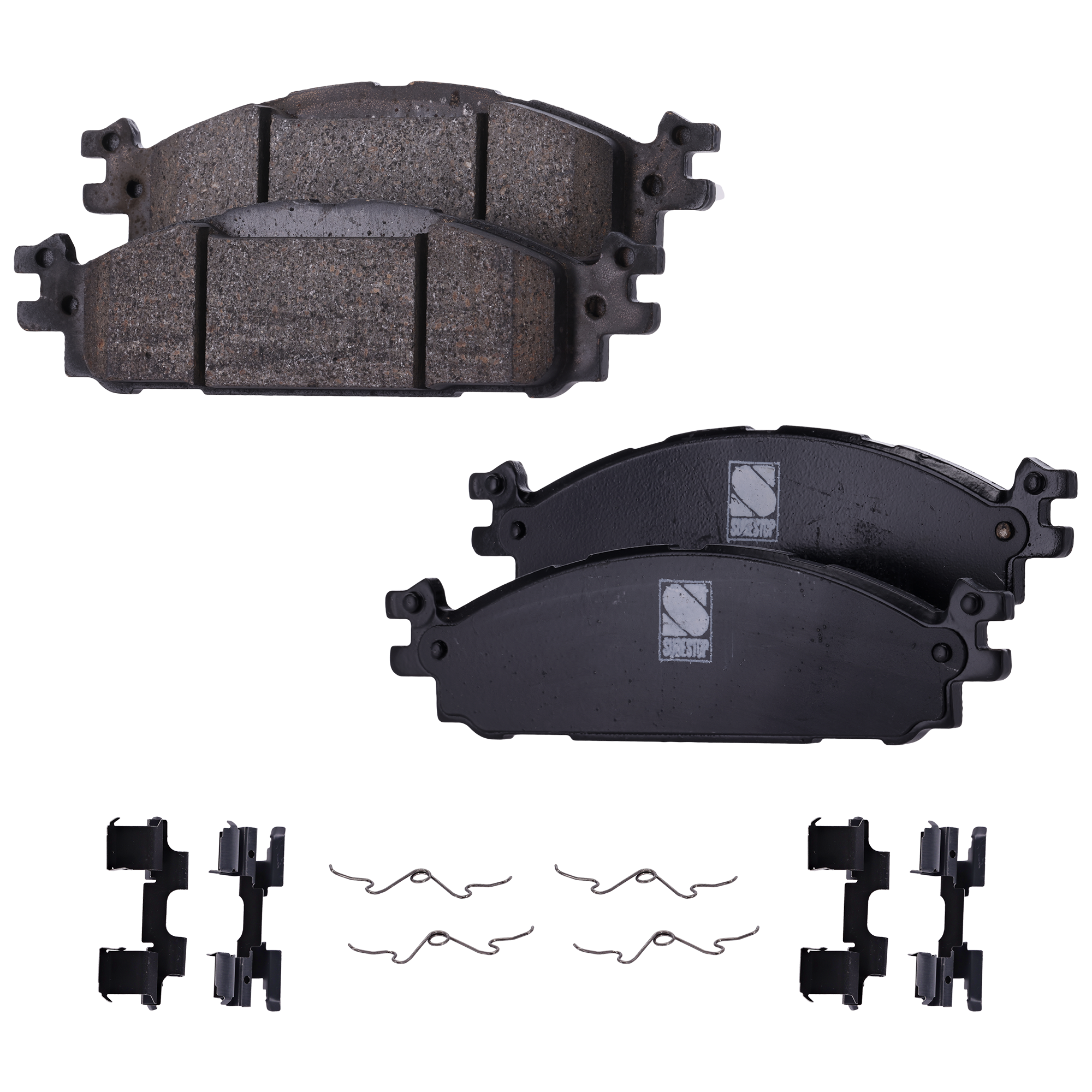 AM EXPLORER 11-19 TAURUS 12-19 FRONT BRAKE PAD SET 2 Wheel Set SKU STPSSCP1508 OEM BB5Z2001A BB5Z2001B EB5Z2001A