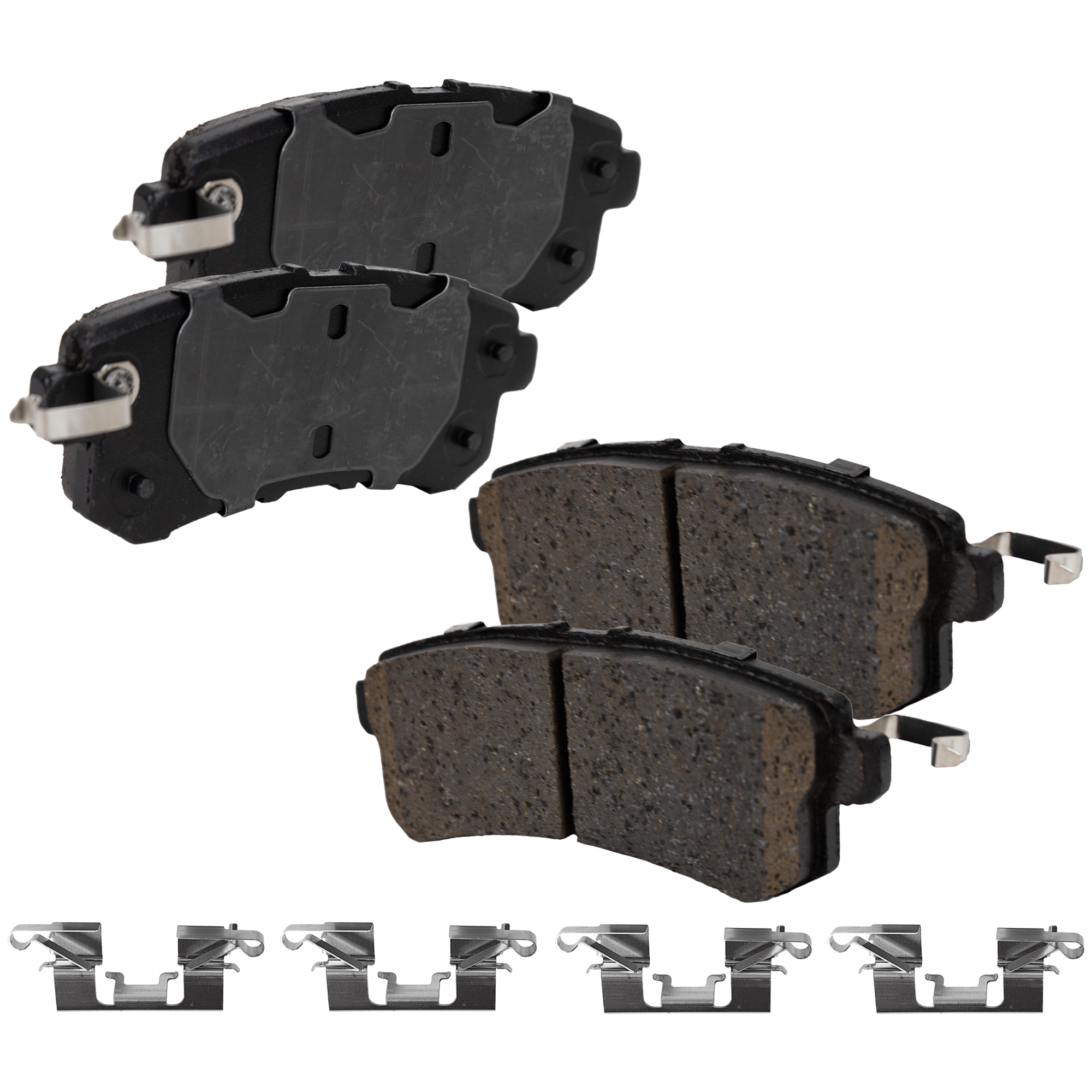 AM QX56-11-13 QX80-14-20 ARMADA 17-22 REAR BRAKE PAD SET 2 Wheel Set SKU STPSSCP1510 OEM D40601LB0A D40601LB8E