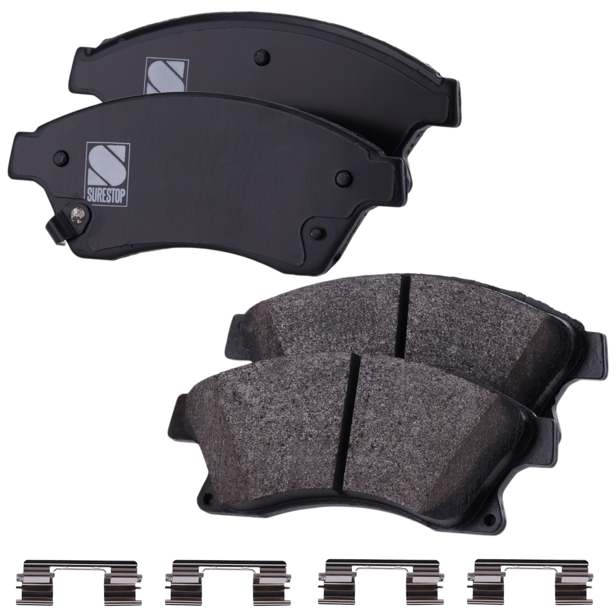 AM CRUZE 11-15 CRUZE LIMITED 16-16 SONIC 12-17 FRONT BRAKE PAD SET 2 Wheel Set SKU STPSSCP1522 OEM 13356286-13412807-42570931