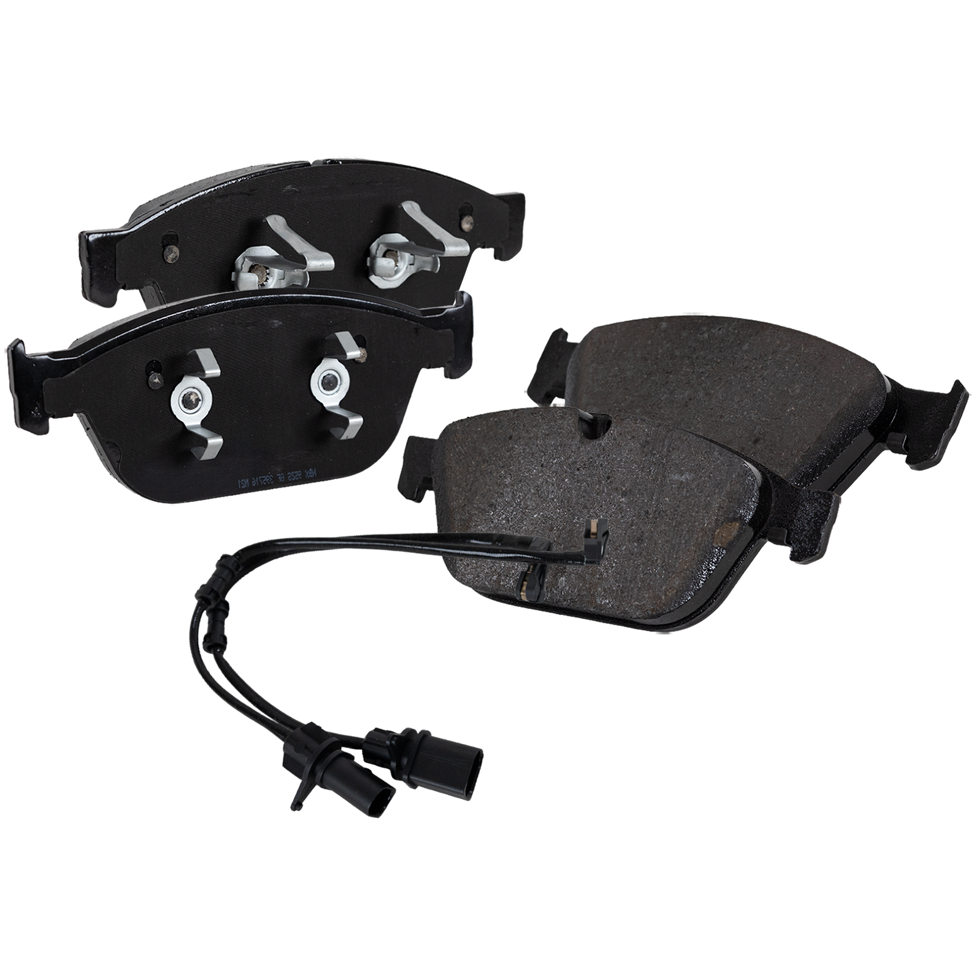 AM A8 QUATTRO 12-18 SQ5-14-17 FRONT BRAKE PAD SET 2 Wheel Set SKU STPSSCP1546 OEM 4H0698151E 4H0698151H 4H069815