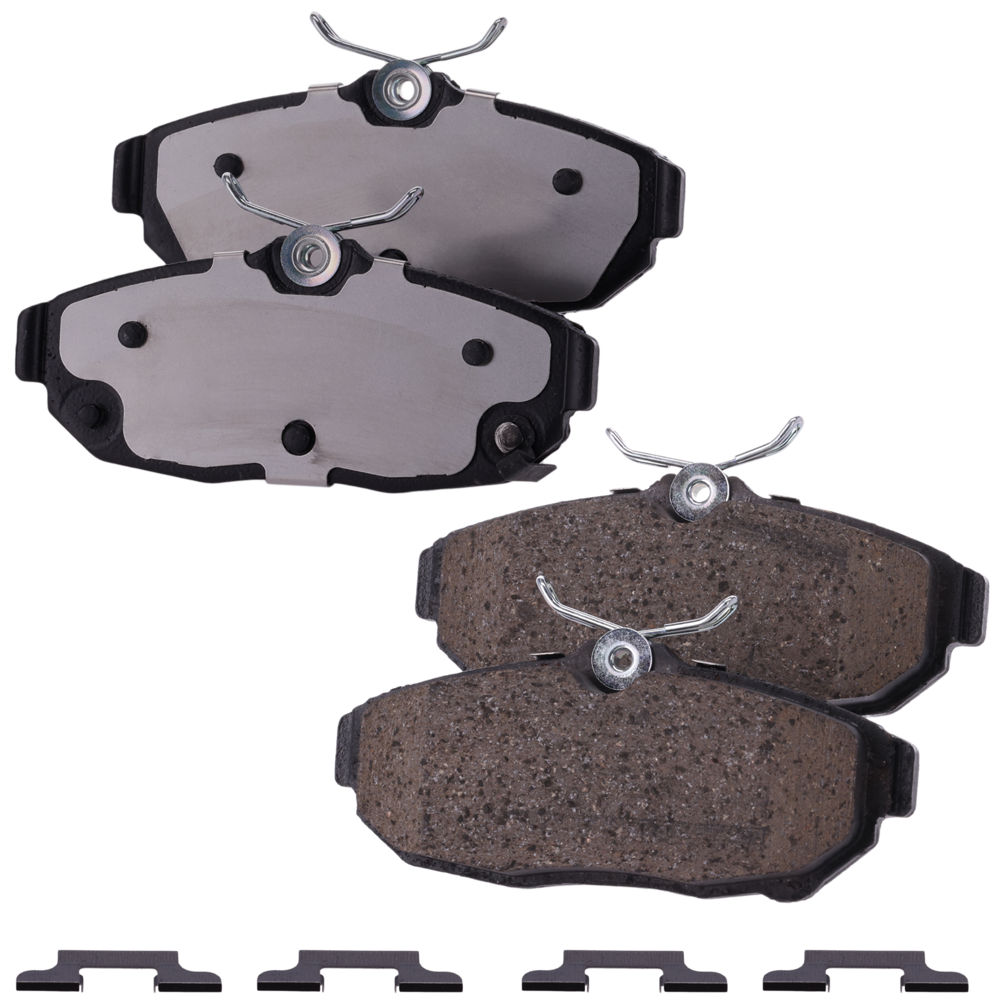 AM MUSTANG 12-14 REAR BRAKE PAD SET 2 Wheel Set SKU STPSSCP1562 OEM CR3Z2200A CR3Z2200B