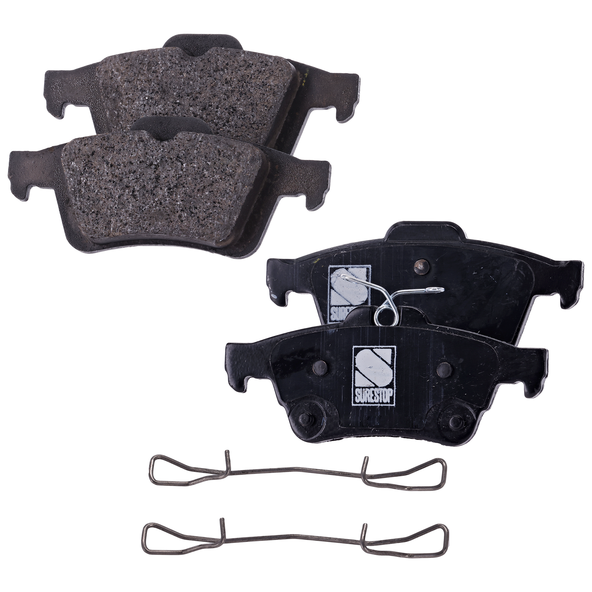 AM C MAX 13-18 REAR BRAKE PAD SET 2 Wheel Set SKU STPSSCP1564 OEM 313413310 BV6Z2200C CV6Z2200A