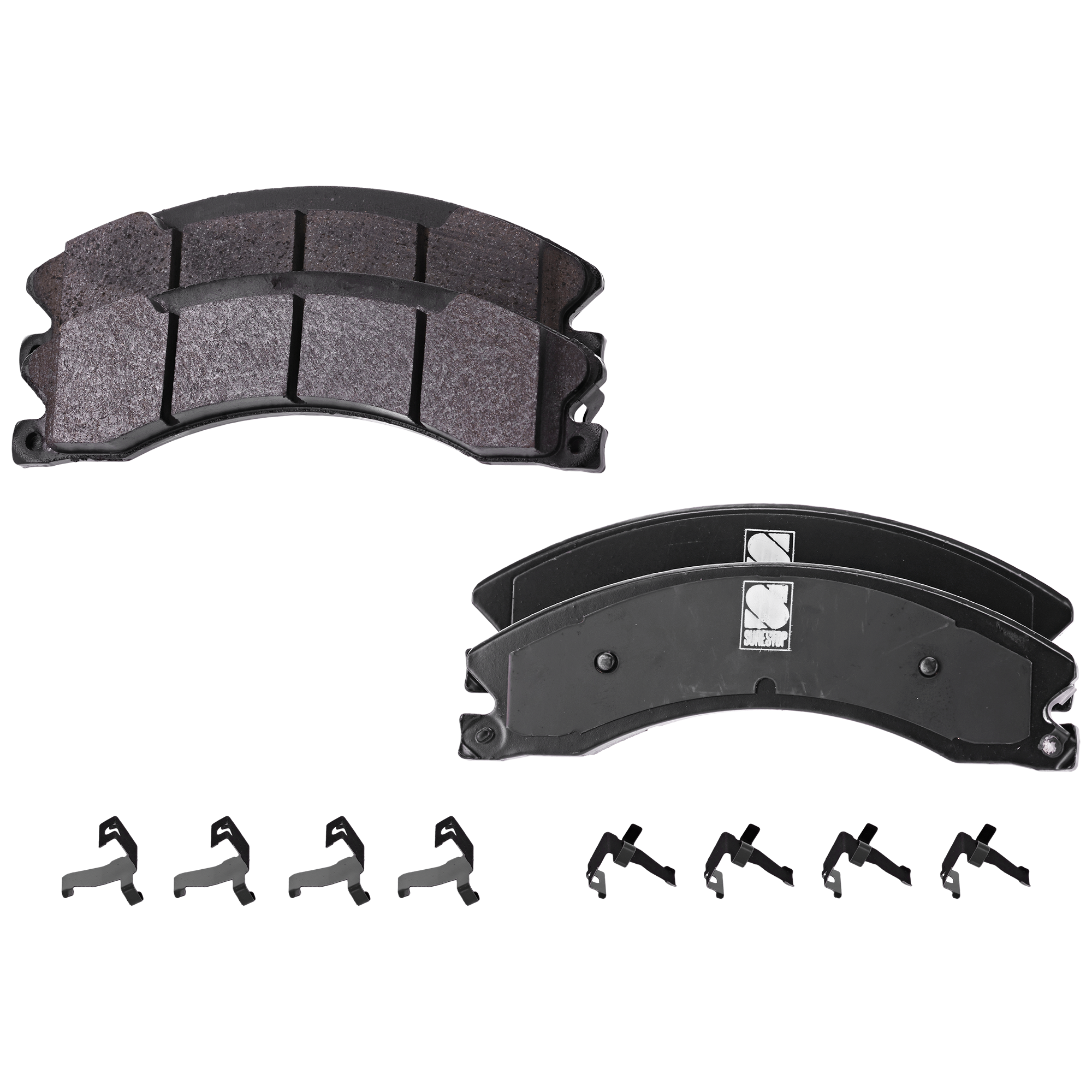 AM NV SERIES FULL SIZE VAN 12-20 FRONT BRAKE PAD SET 2 Wheel Set SKU STPSSCP1565 OEM D10601PA0A D1060EZ00A